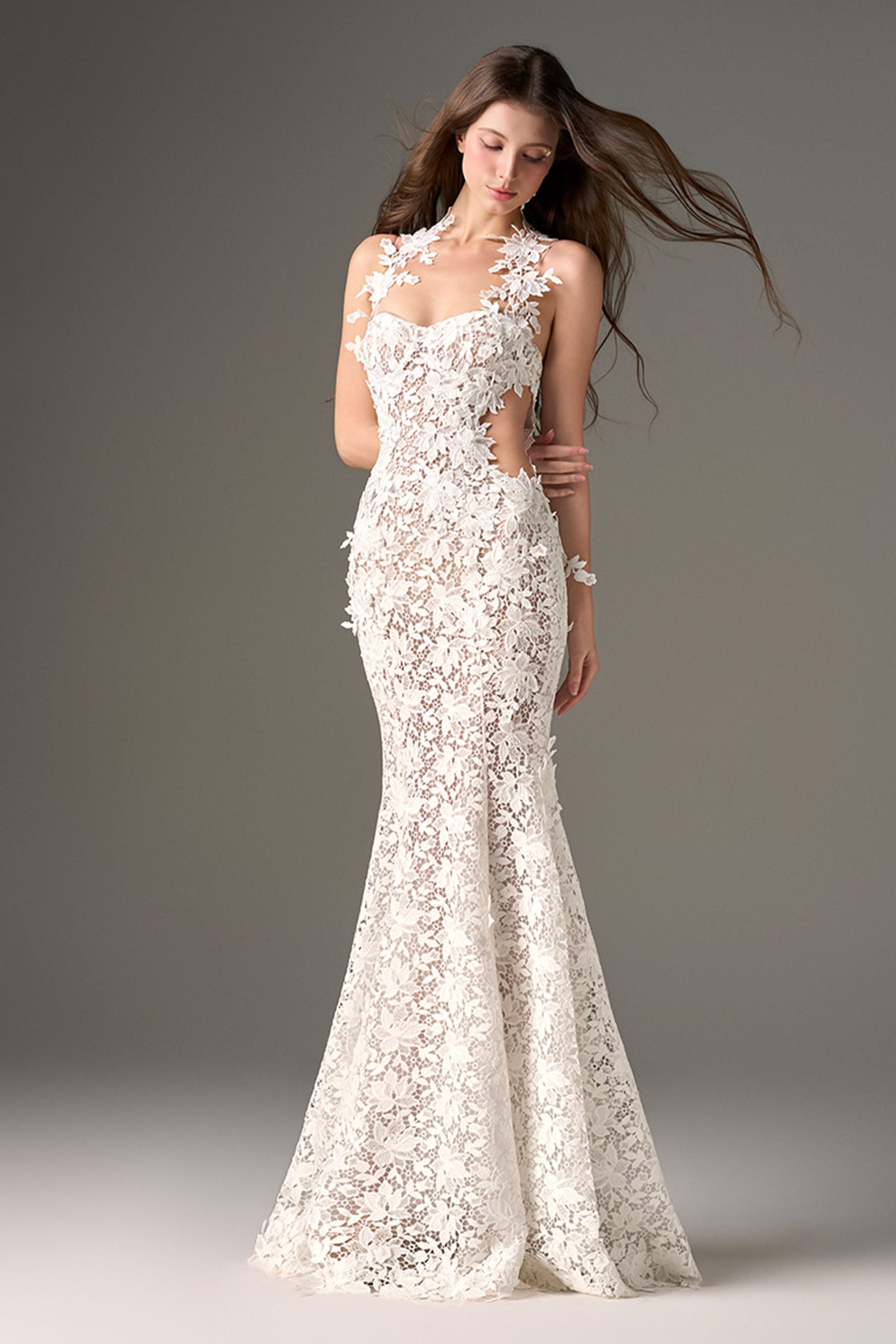 Veya Sweetheart Maxi Dress