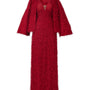 Frazier Sheath Flare Sleeved Polyester Floor Length Set