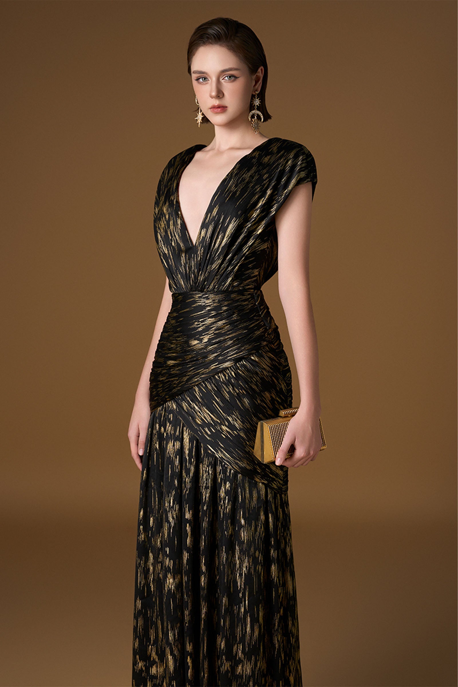 Mirelle Draped Maxi Dress