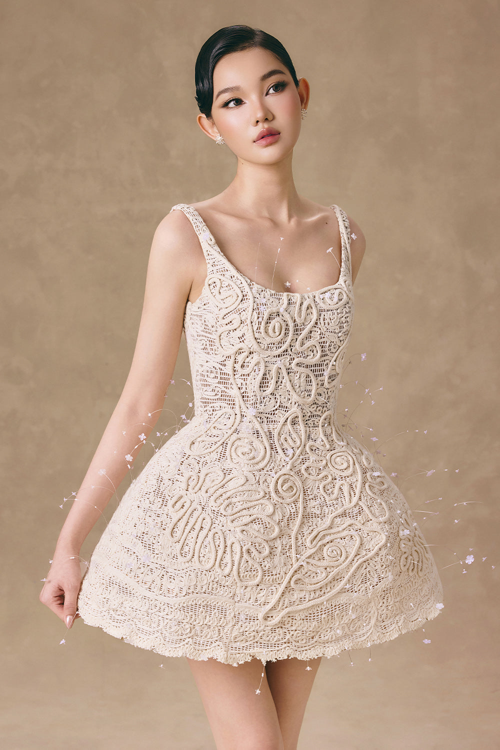 Blossomme Bubble Mini Dress