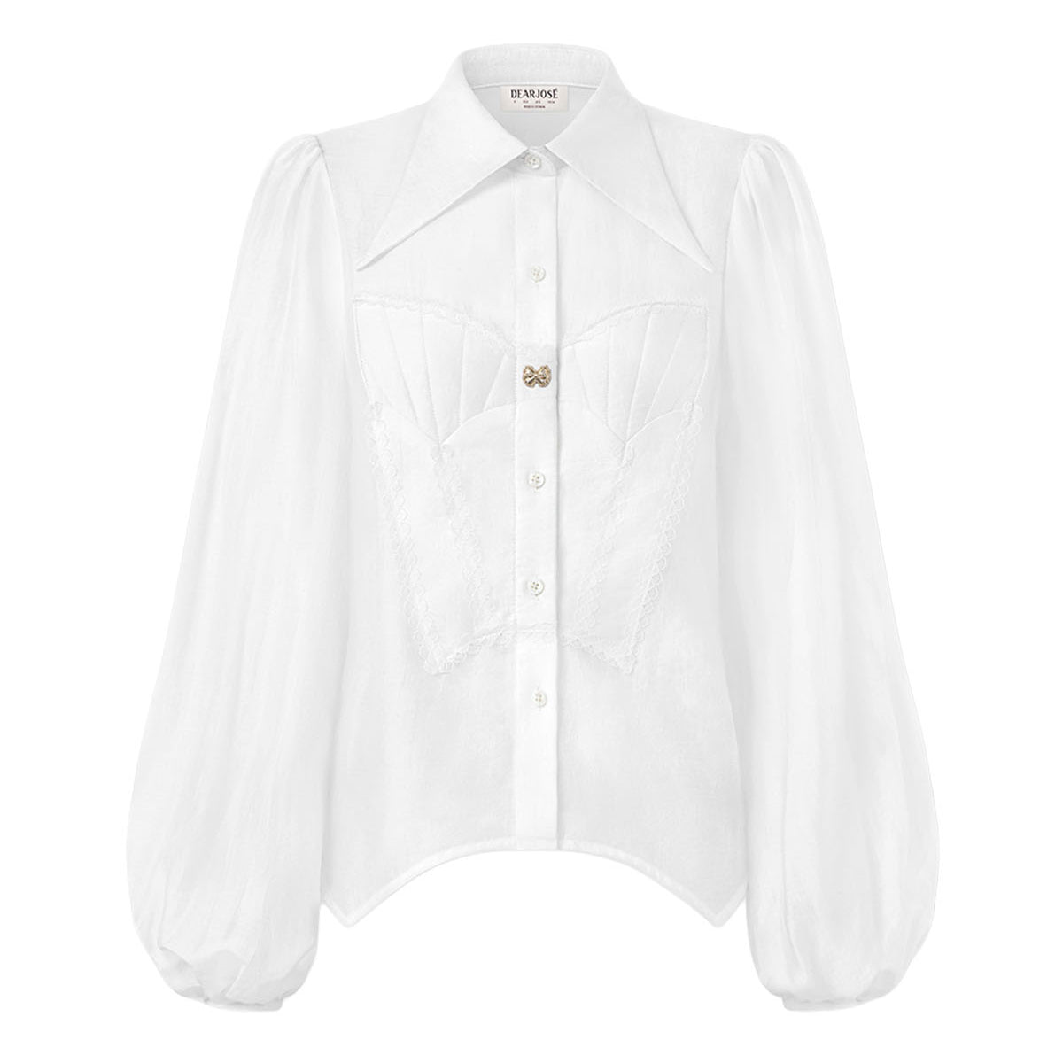 Helena Bishop Sleeve Shirt