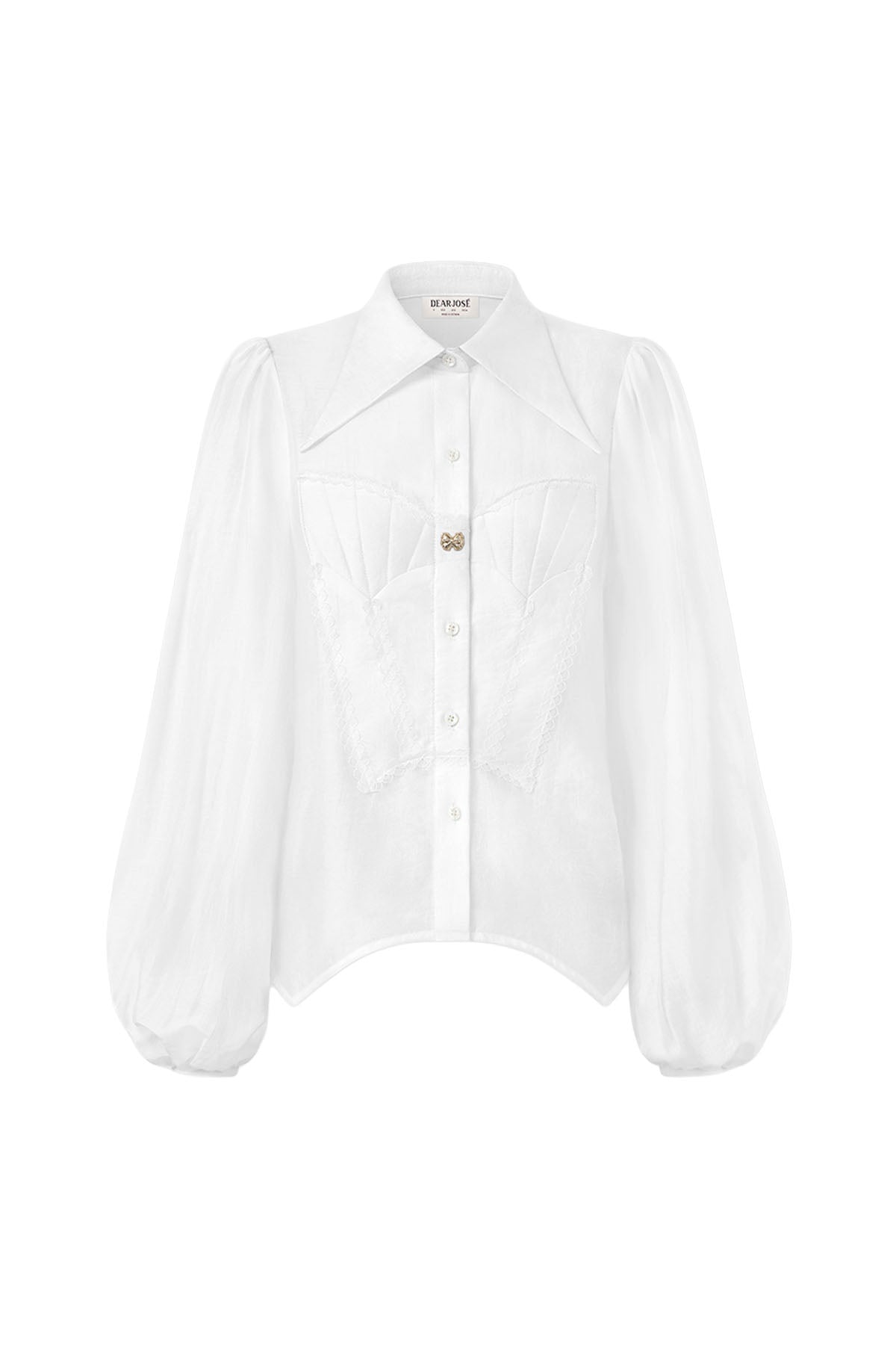 Helena Bishop Sleeve Shirt