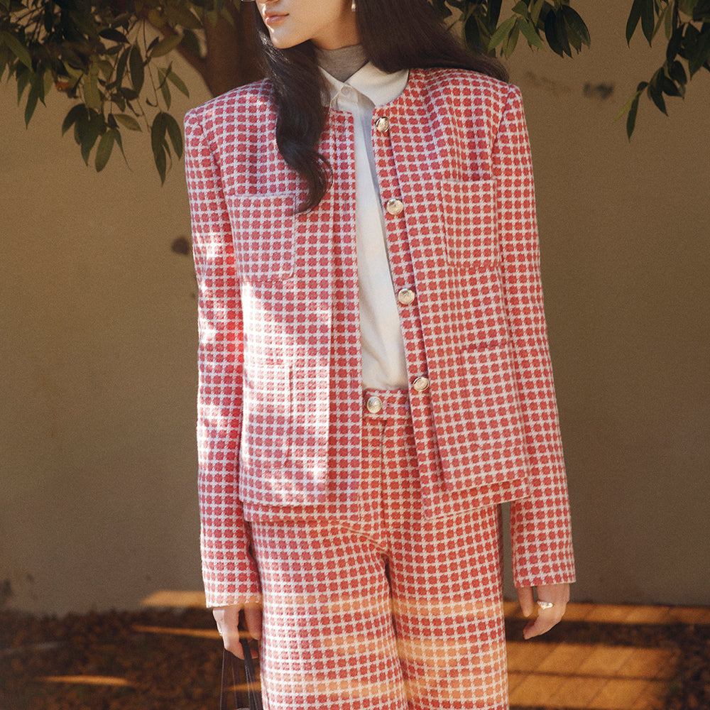 Daniella Straight Tweed Shorts