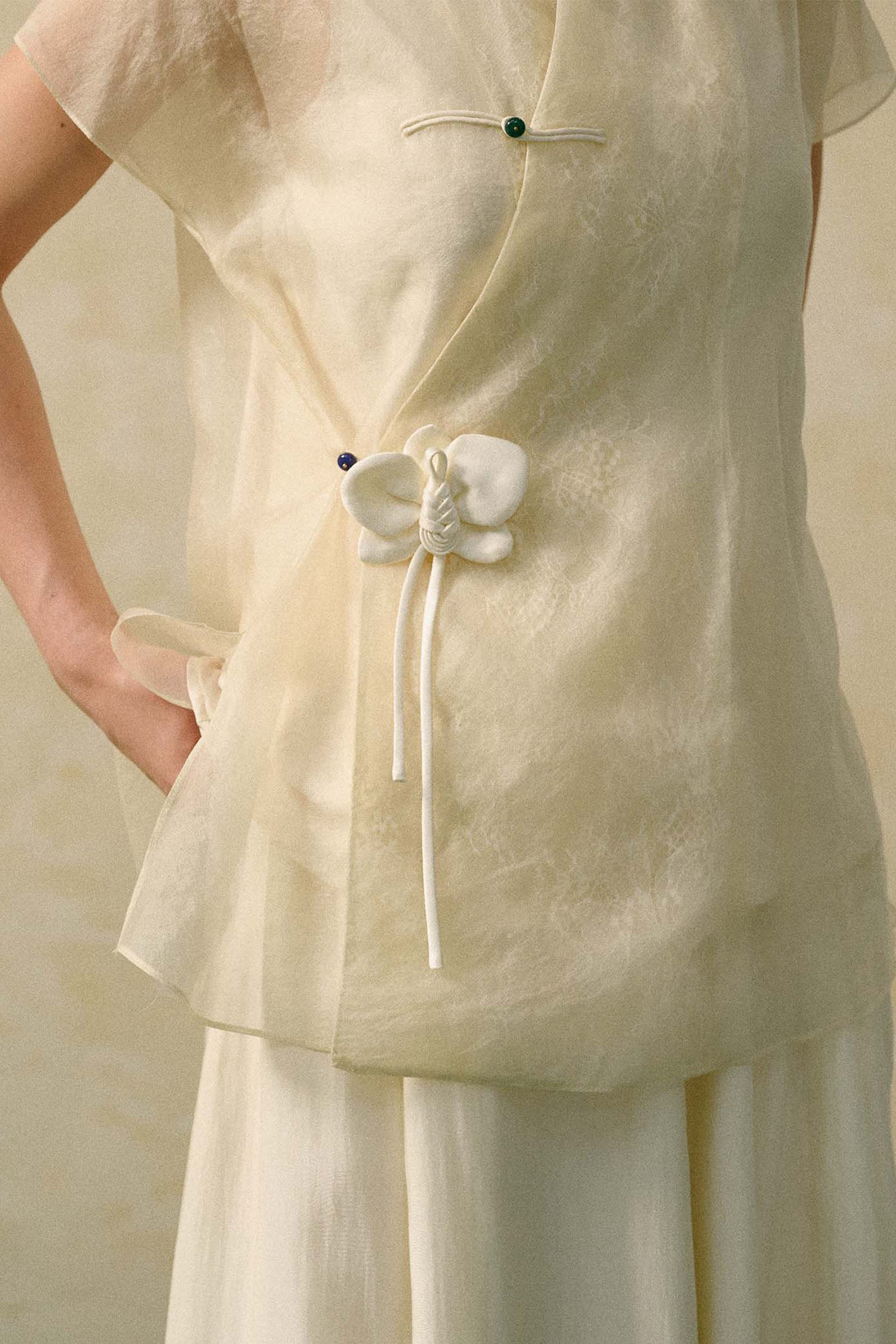 Ngoc Lan Applique Top