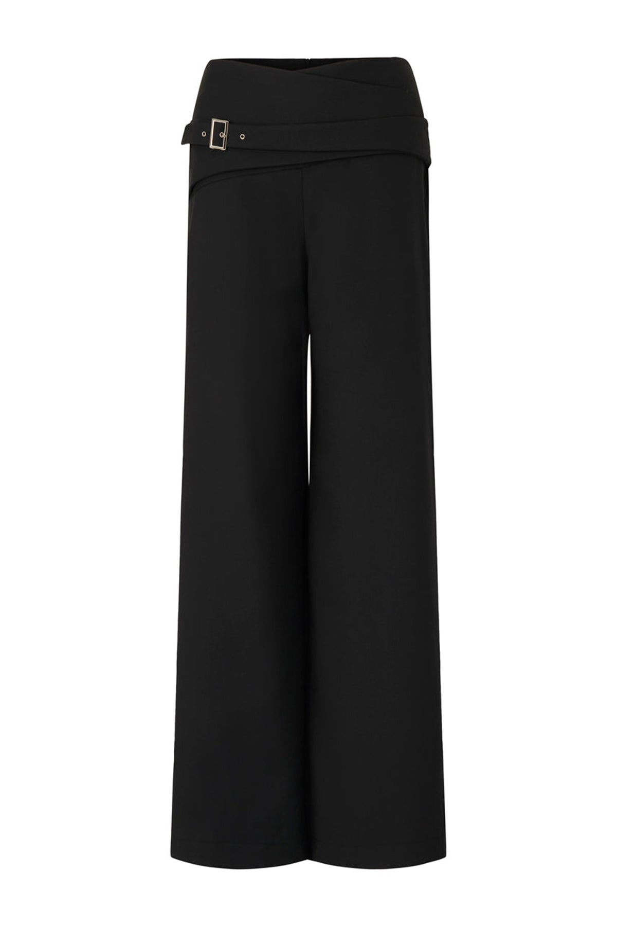 Ceci Straight Draped Pants