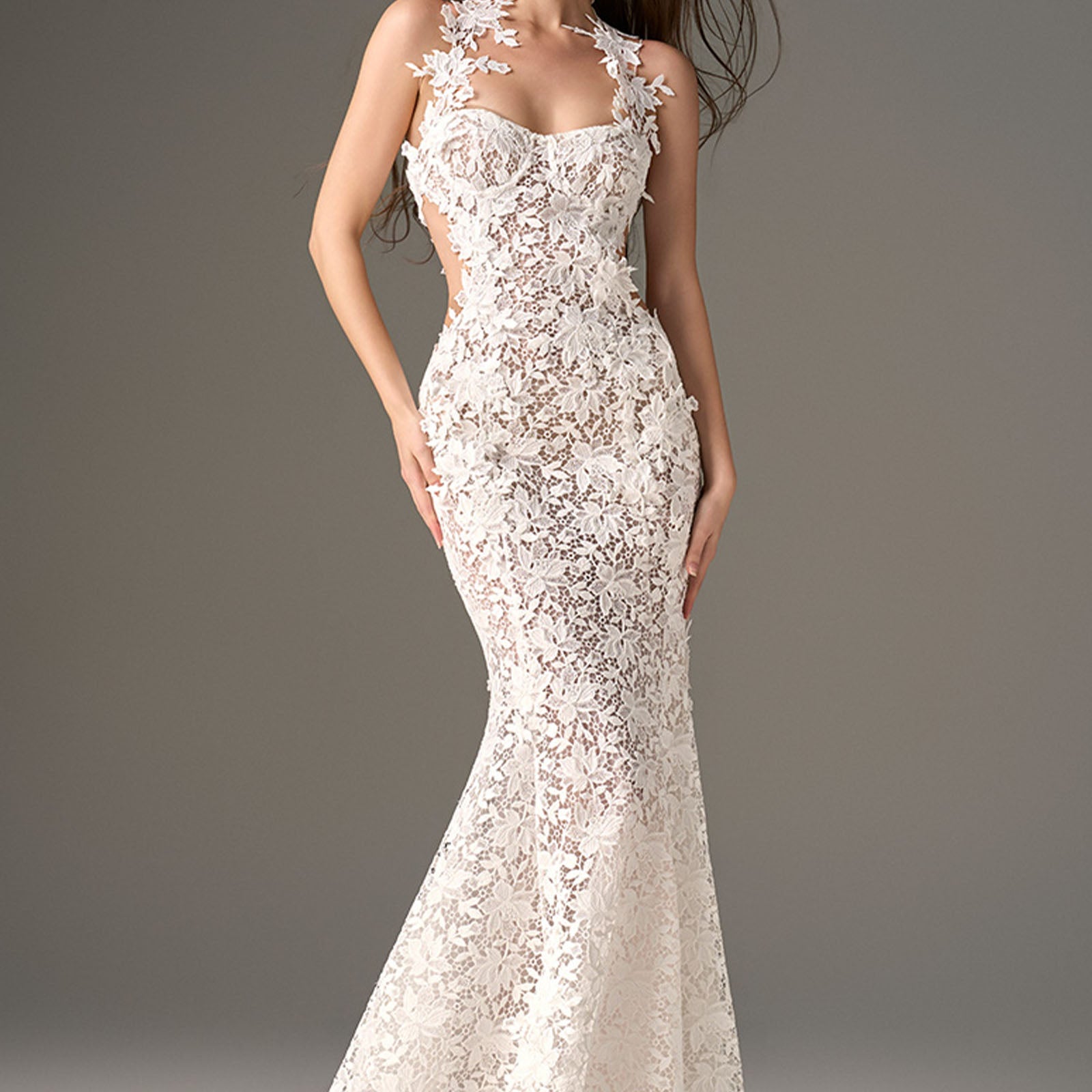 Veya Sweetheart Maxi Dress