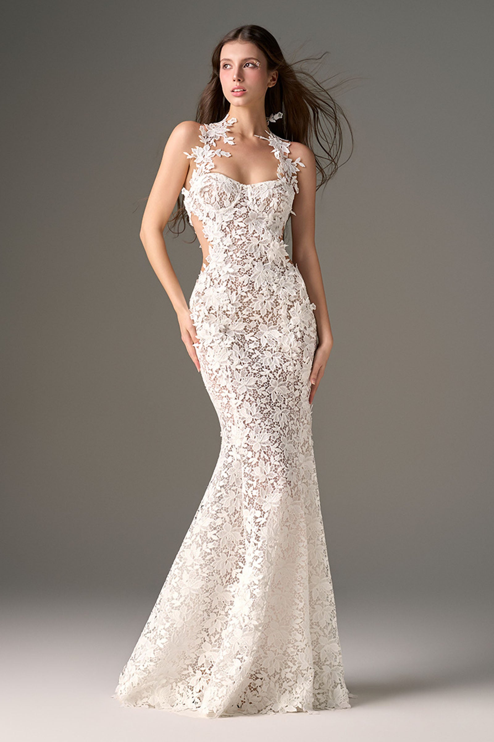 Veya Sweetheart Maxi Dress