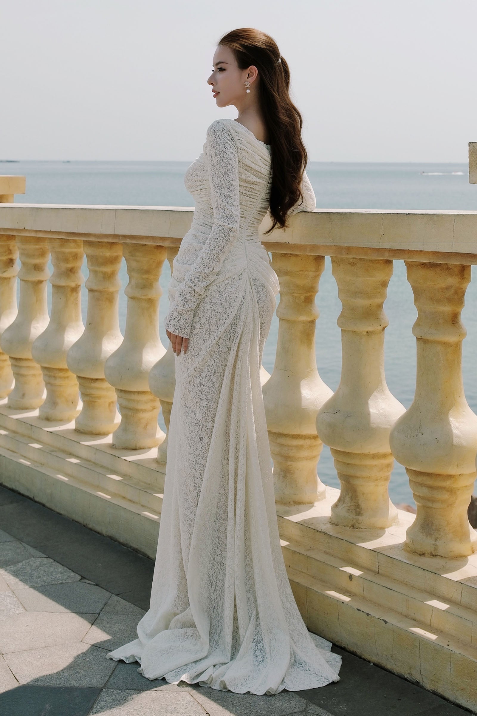 Corvea Ruched Maxi Dress