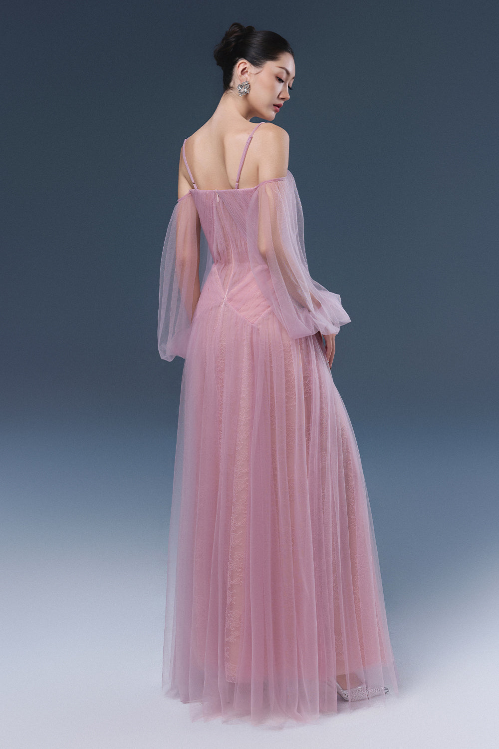 Sorelin Bishop Sleeve Maxi Dress