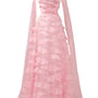 Preston Cape Ruffle Layer Organza Floor Length Set