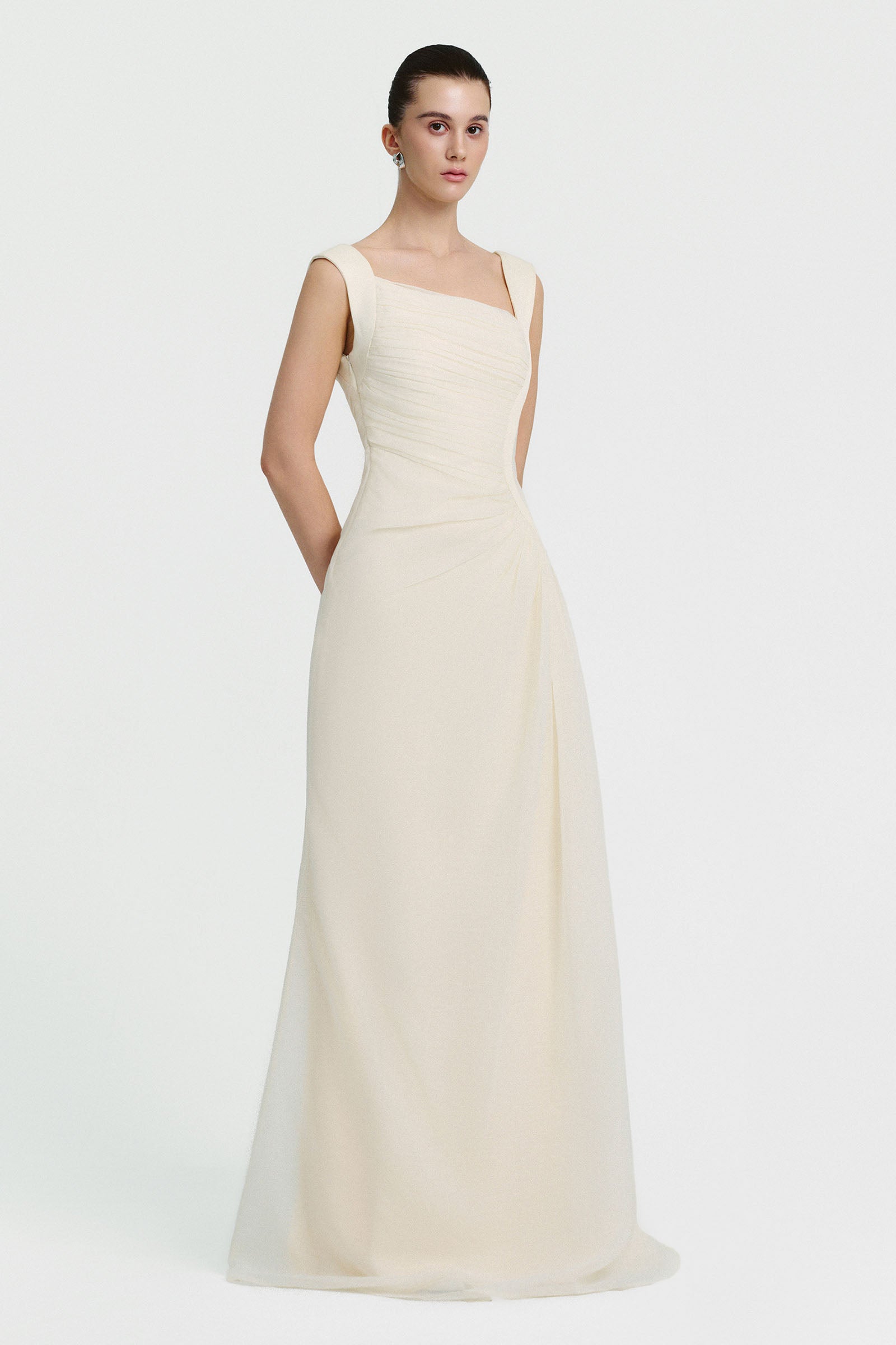 Bianca Ruched Maxi Dress