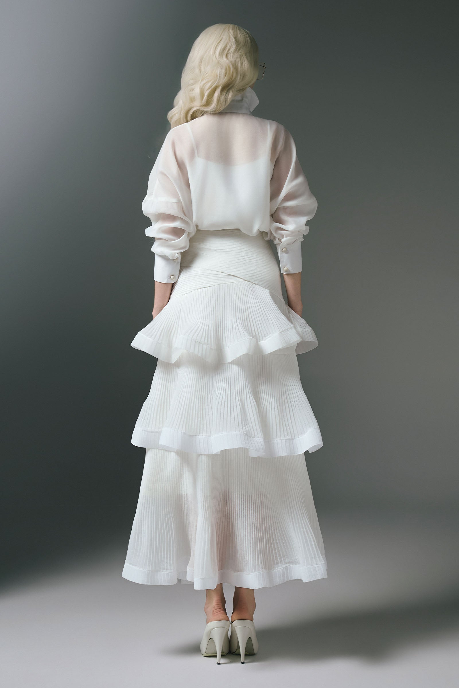 Shelton Ruffle Skirt