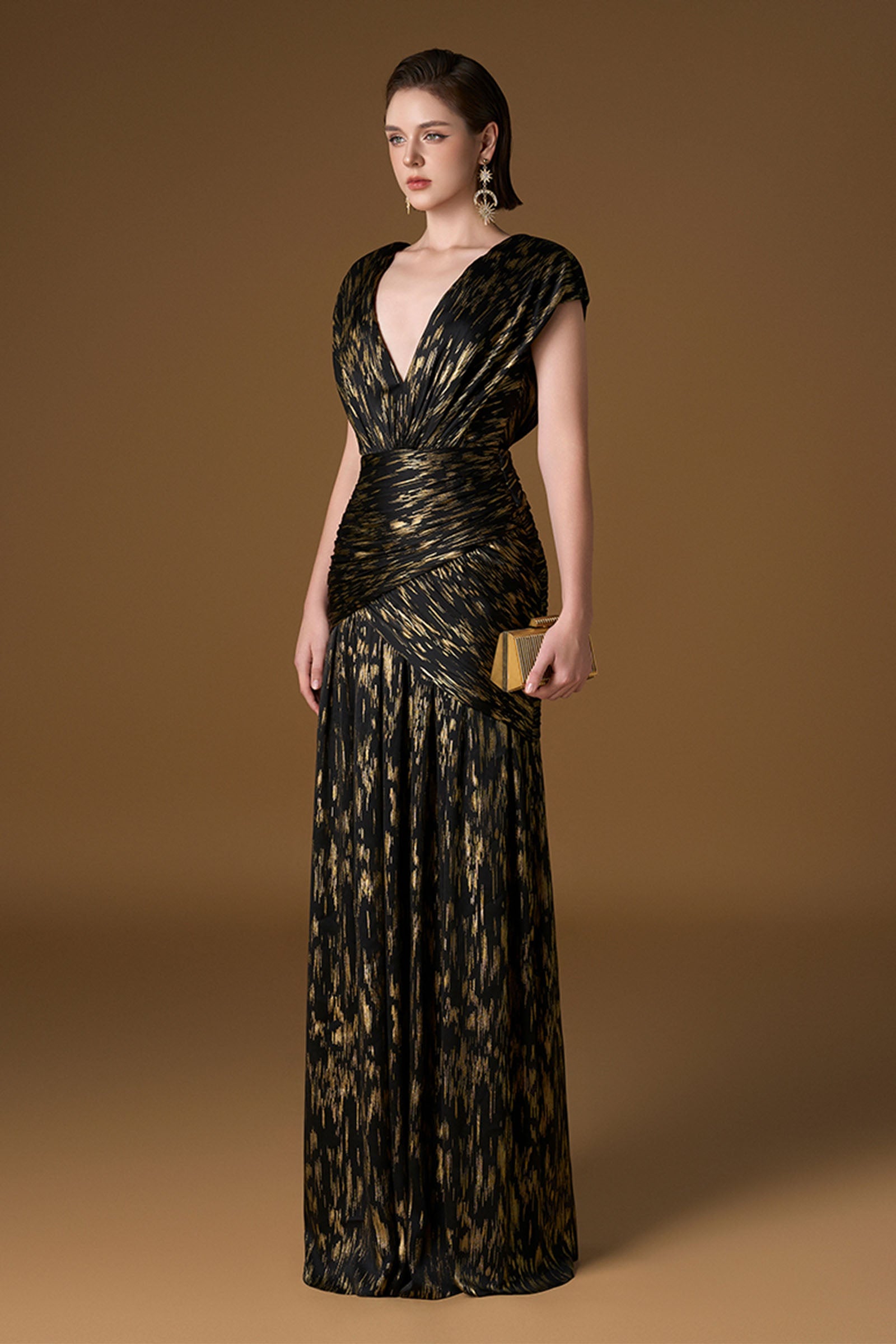 Mirelle Draped Maxi Dress