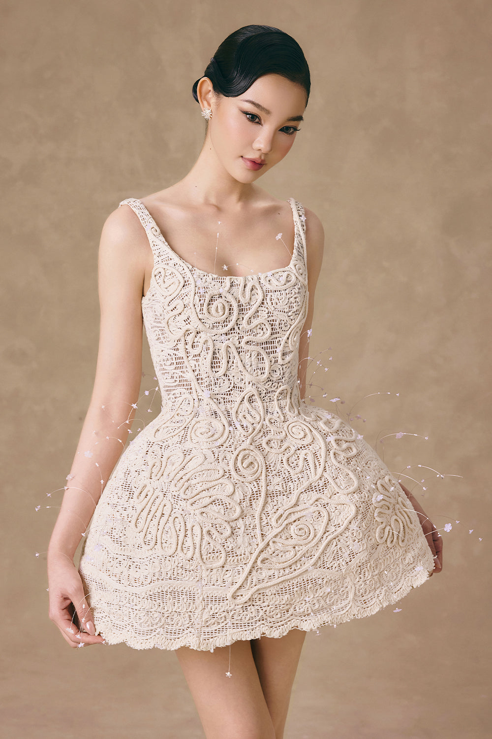 Blossomme Bubble Mini Dress