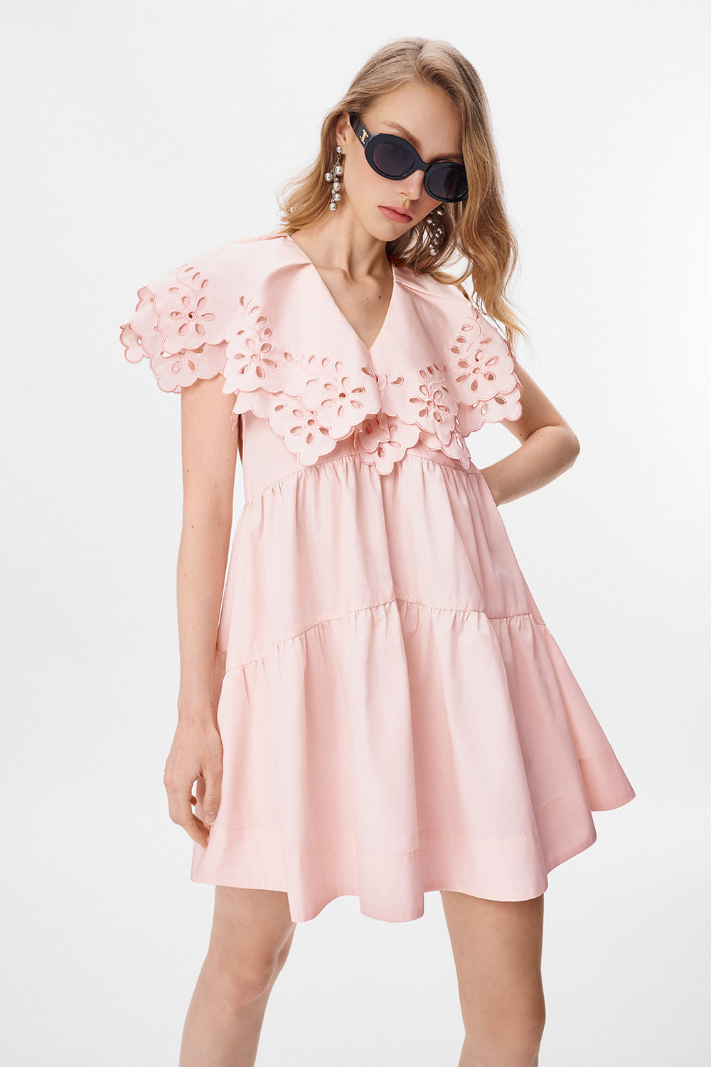 Rosielle Butterfly Sleeve Mini Dress