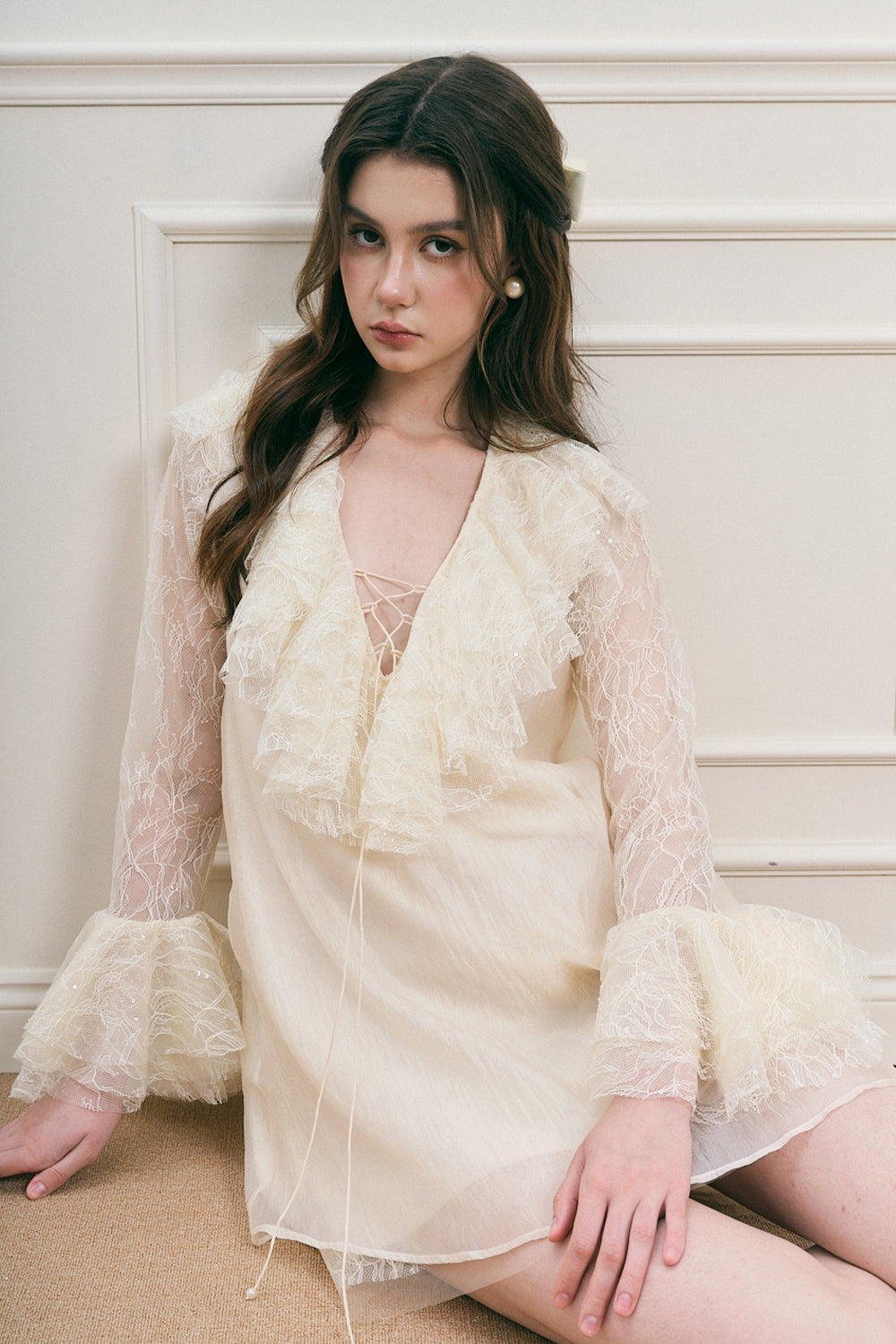 Miami Ruffle Mini Dress