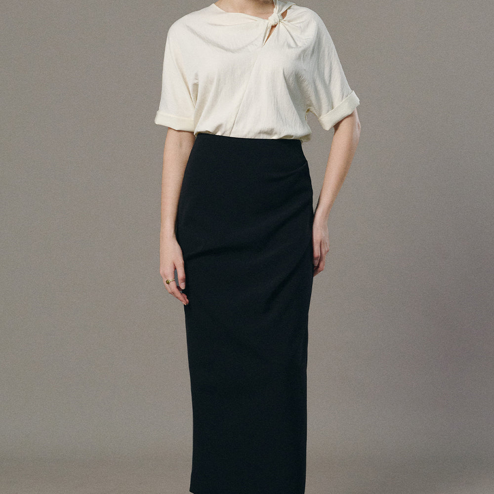 Valerie Asymmetric Neck Top