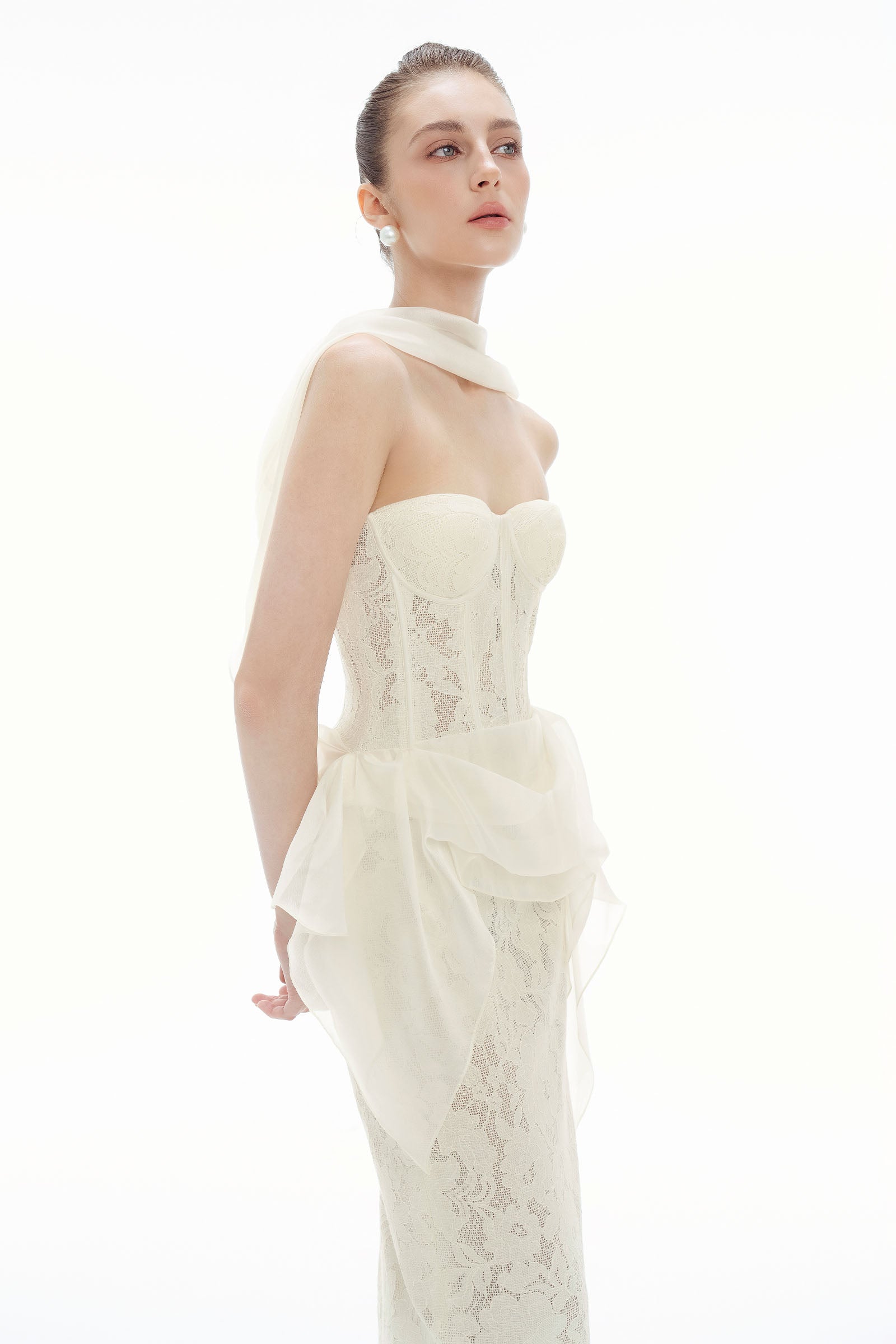 Rachel Sweetheart Maxi Dress