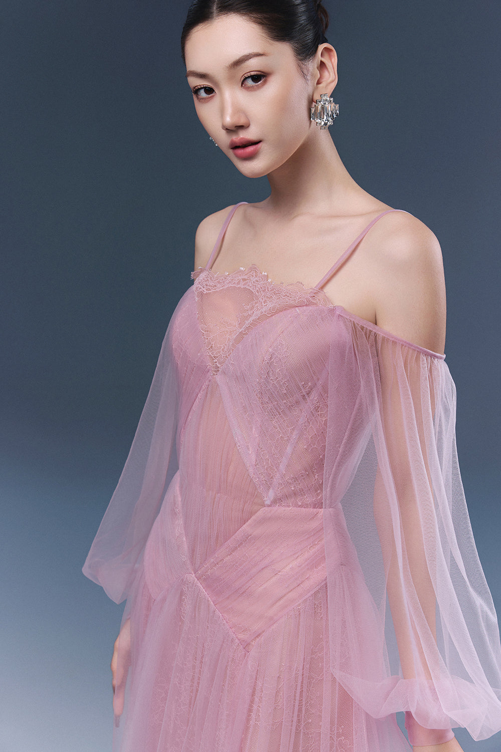 Sorelin Bishop Sleeve Maxi Dress