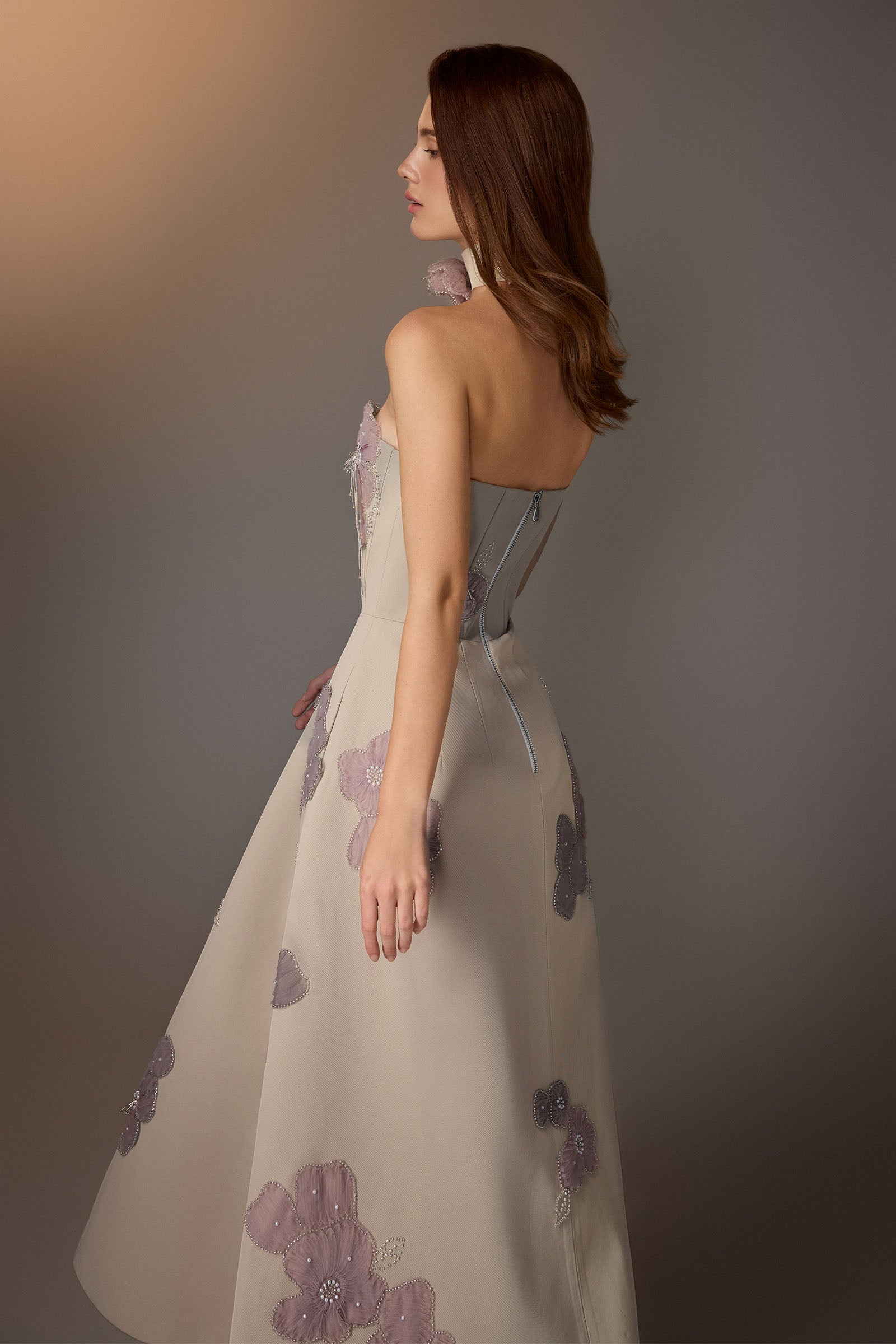 Iséa Straight Across Maxi Dress