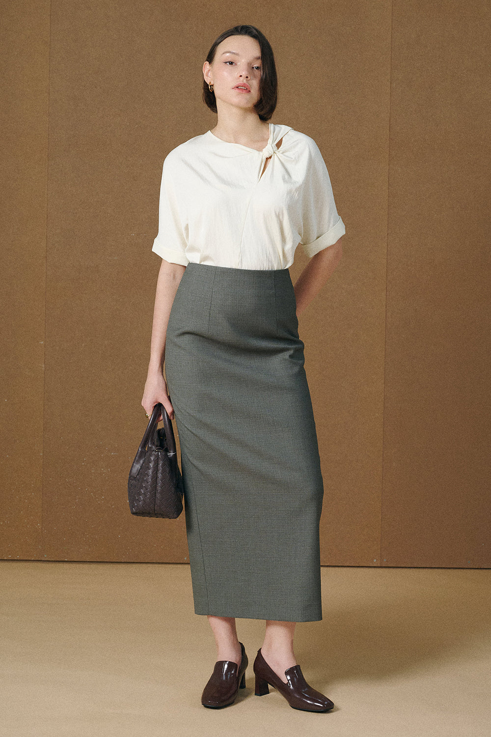 Valerie Asymmetric Neck Top