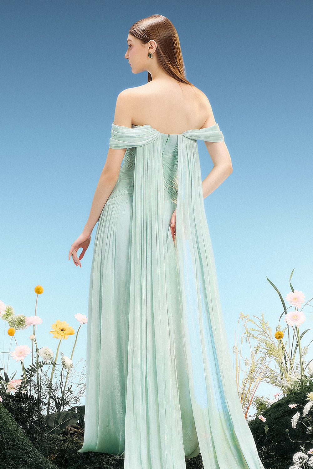 Morgane Off-Shoulder Maxi Dress