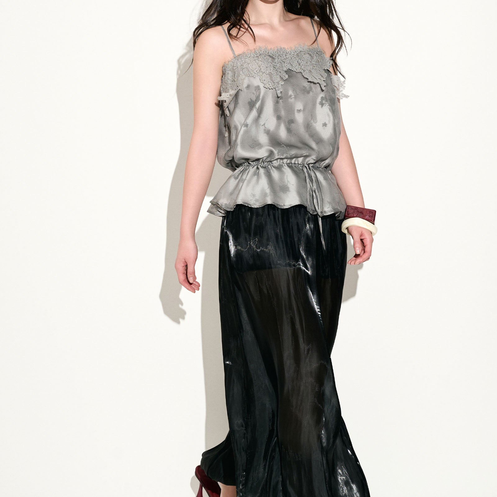 Nerea Square Neck Top