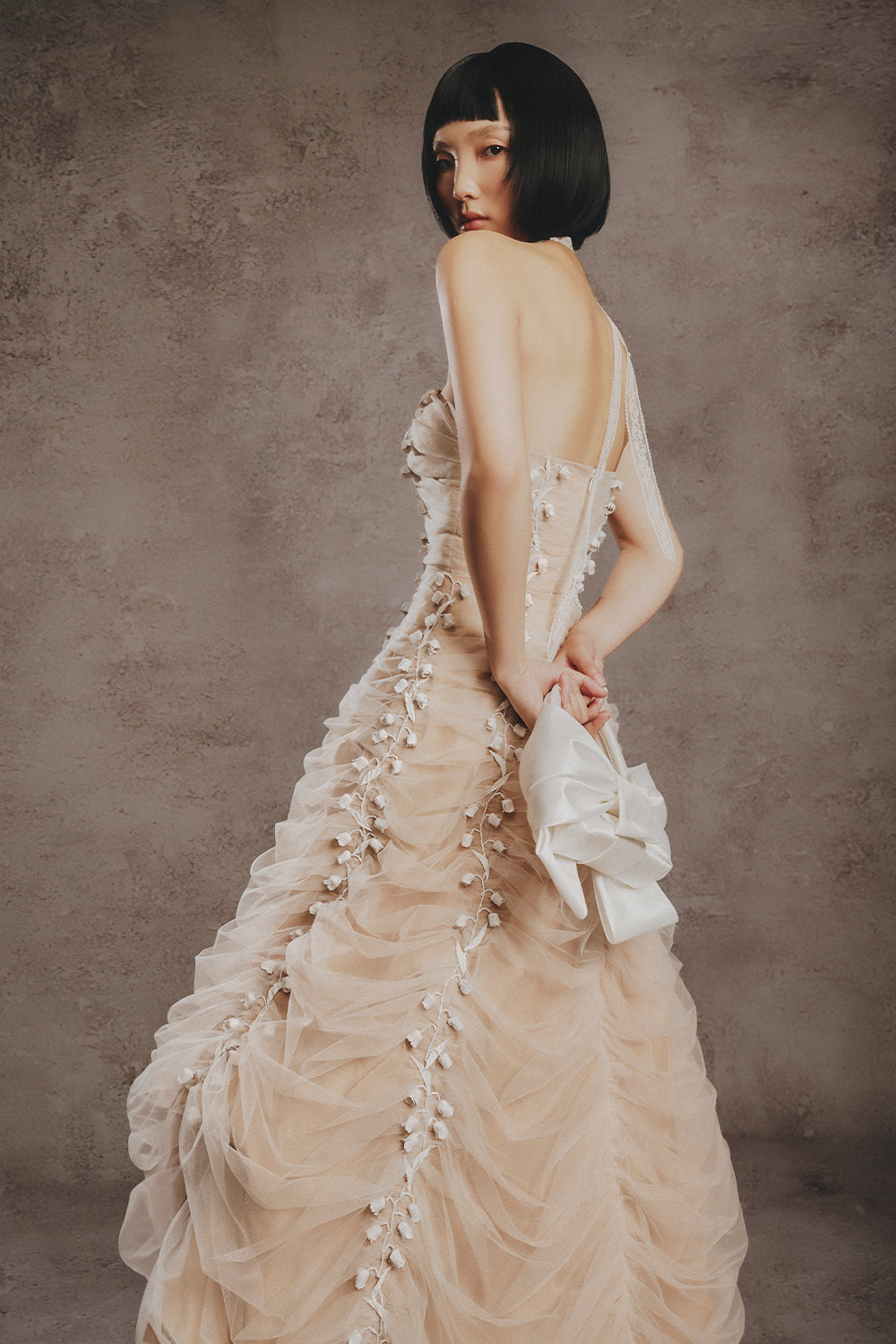 Parker Ruched Midi Dress