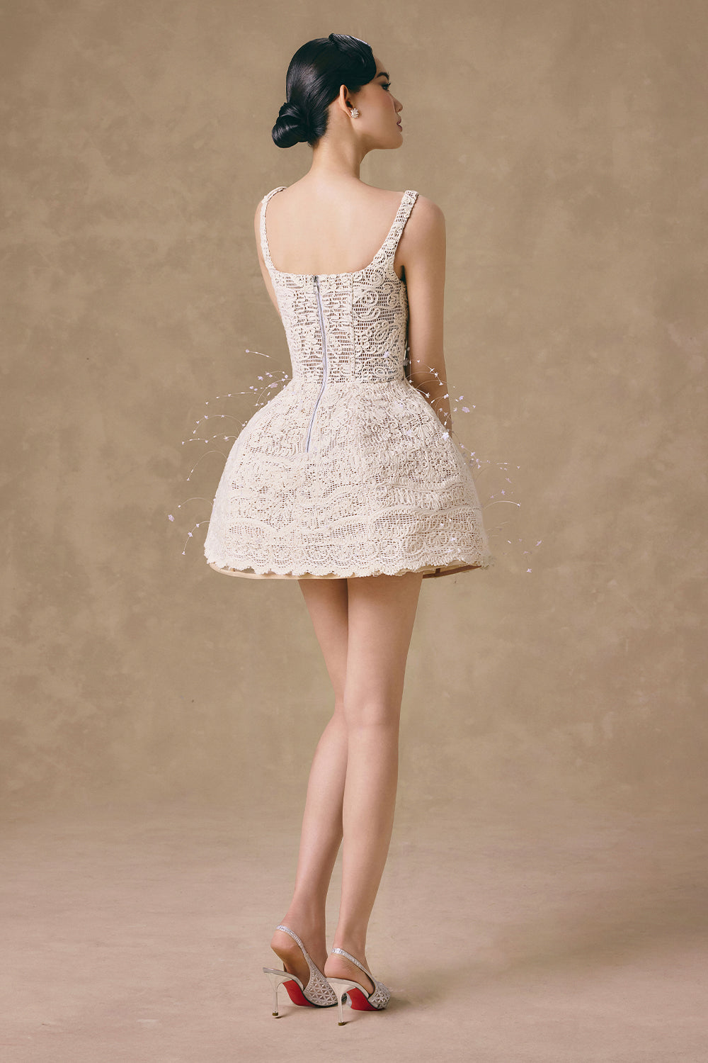 Blossomme Bubble Mini Dress