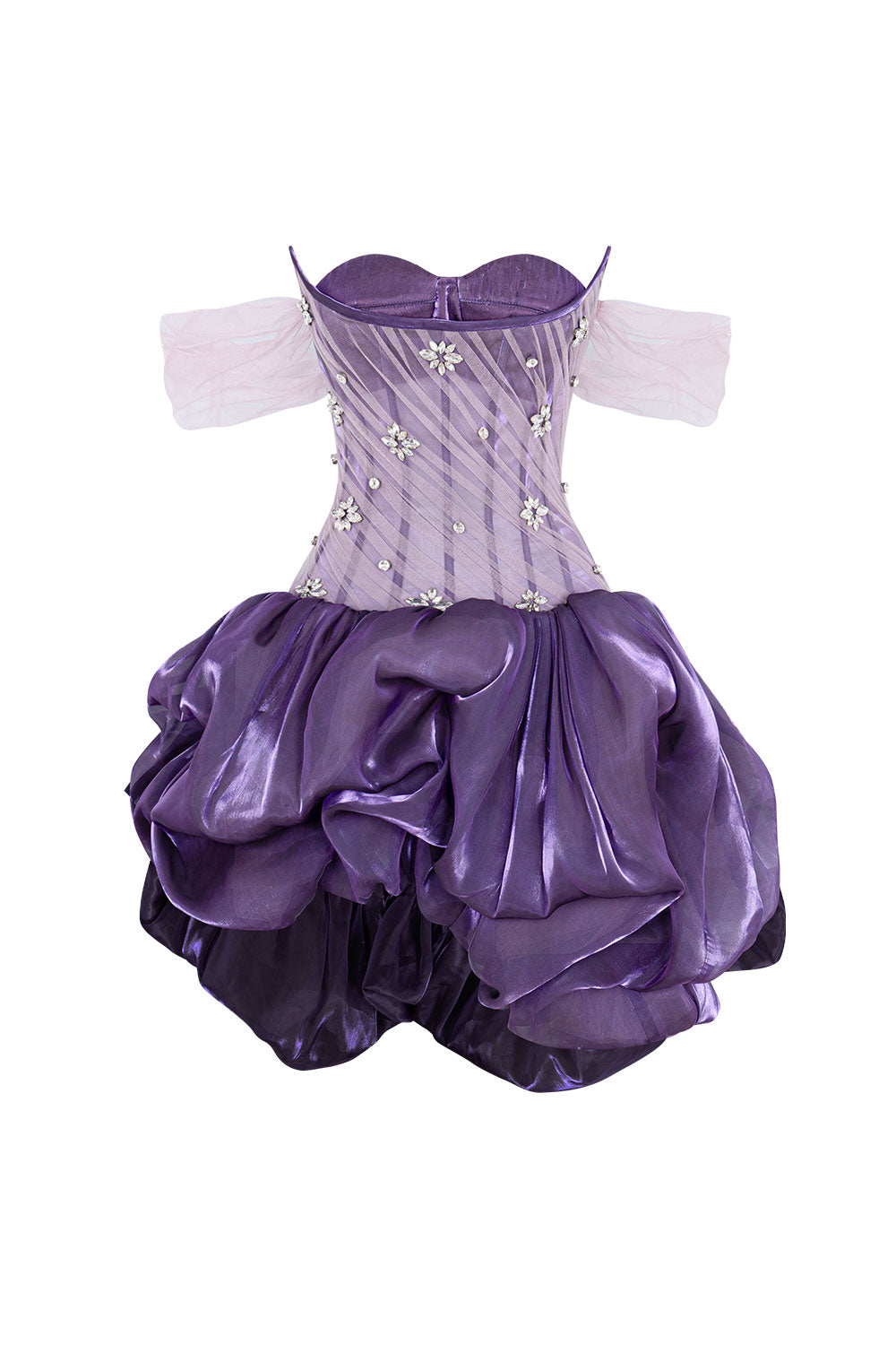 purple off the shoulder mini dress Alluring Glam Plum Velvet Off-the-Shoulder Mini Dress