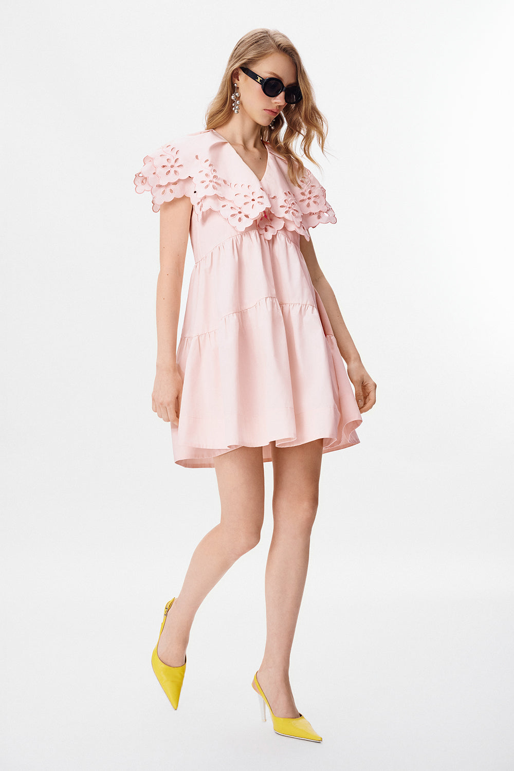Rosielle Butterfly Sleeve Mini Dress