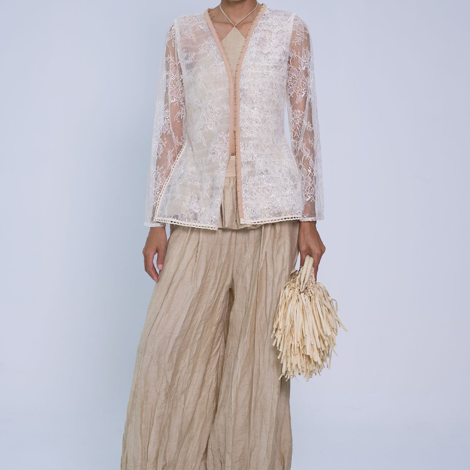 Nang Nhen Applique Top