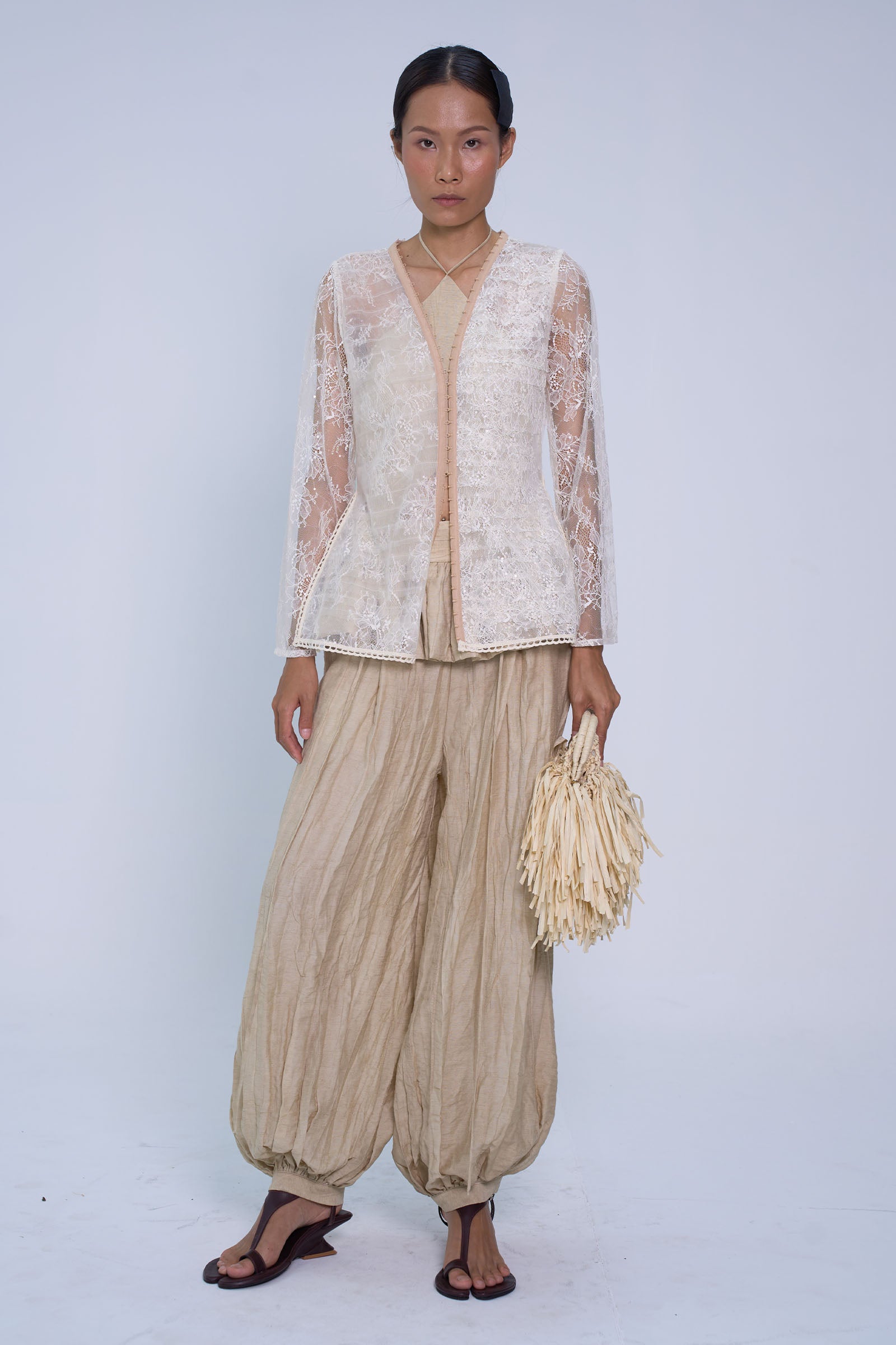 Nang Nhen Applique Top