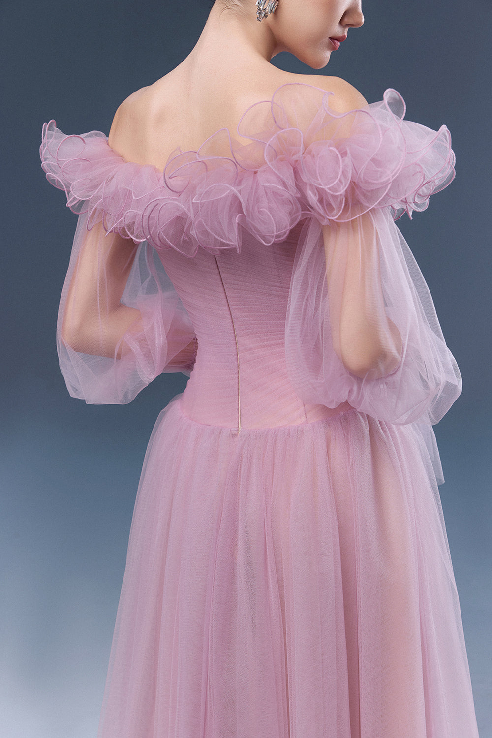 Elowyn Ruffle Maxi Dress