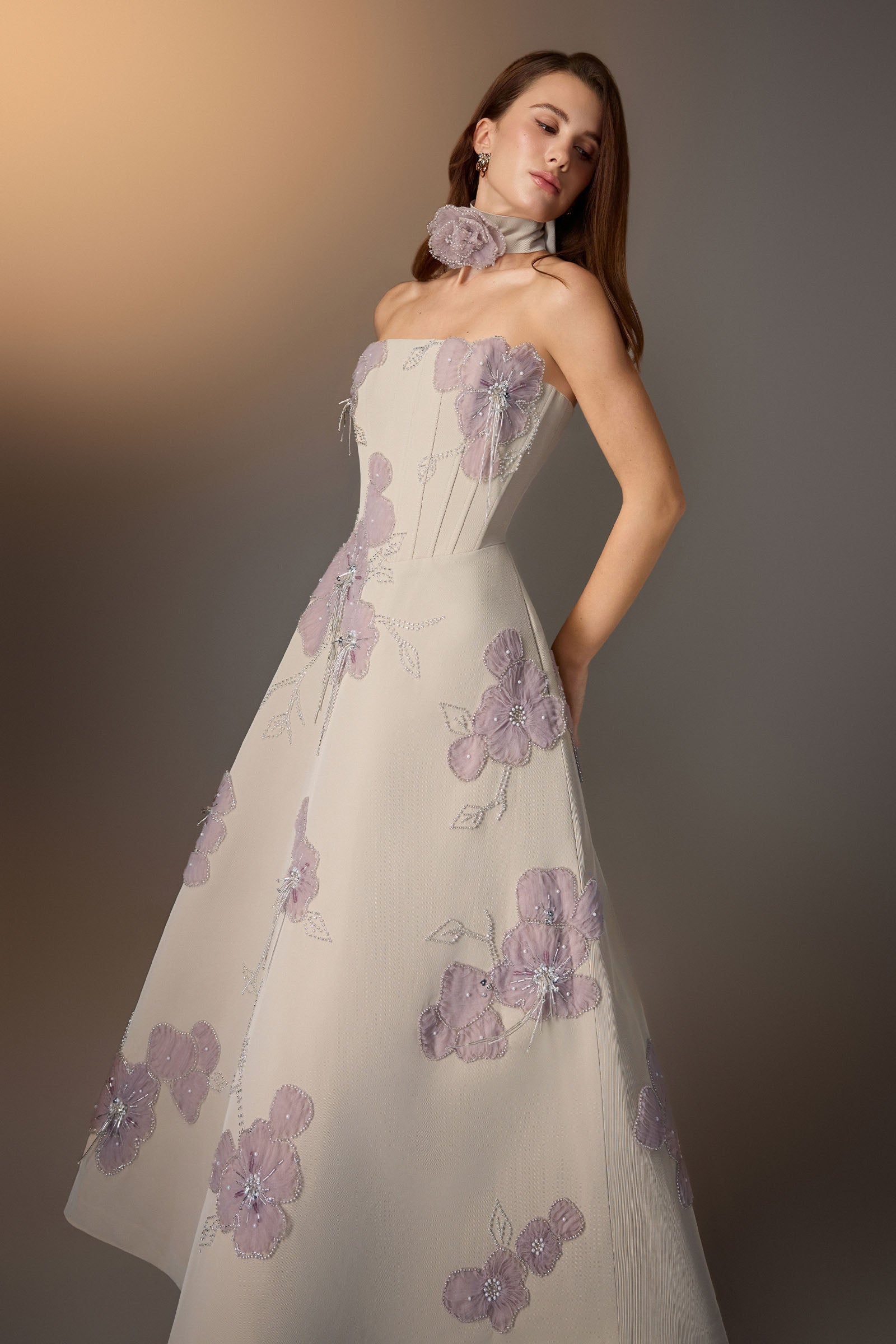 Iséa Straight Across Maxi Dress