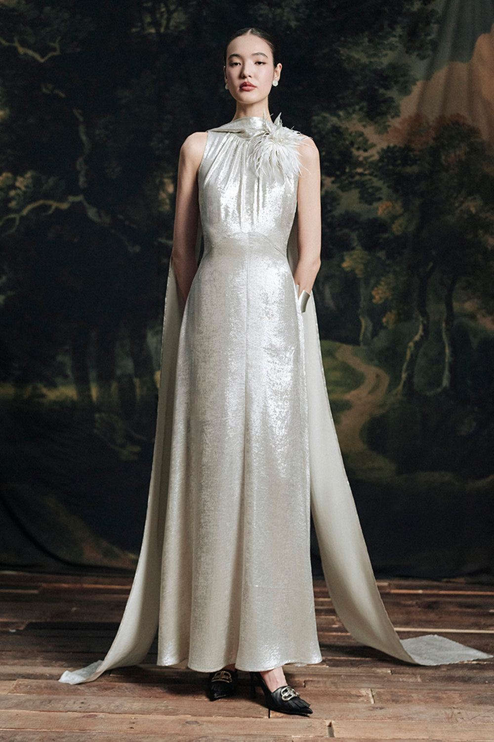 Vespera A-line Maxi Dress