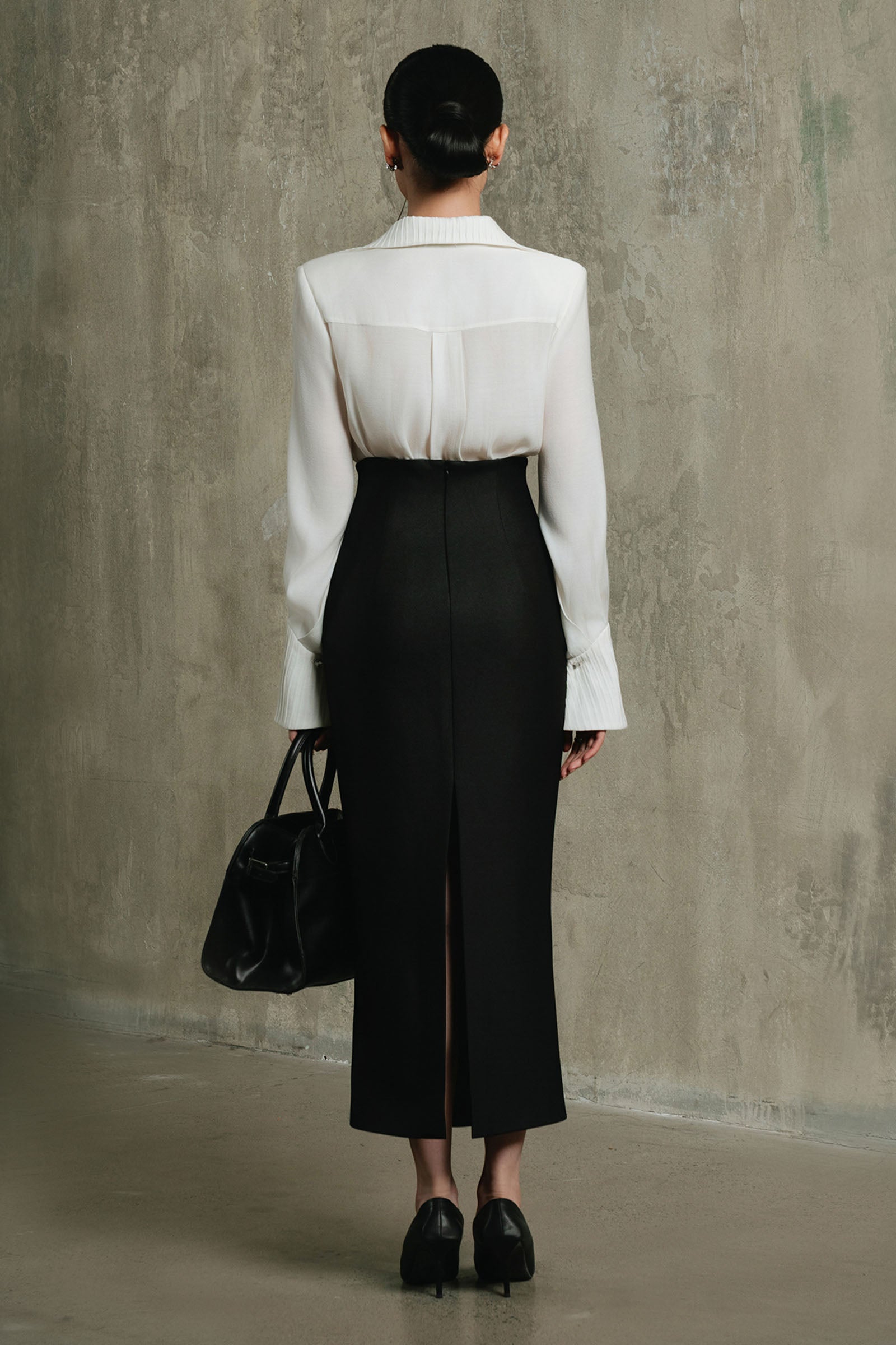 The Fluidity Sheath Skirt