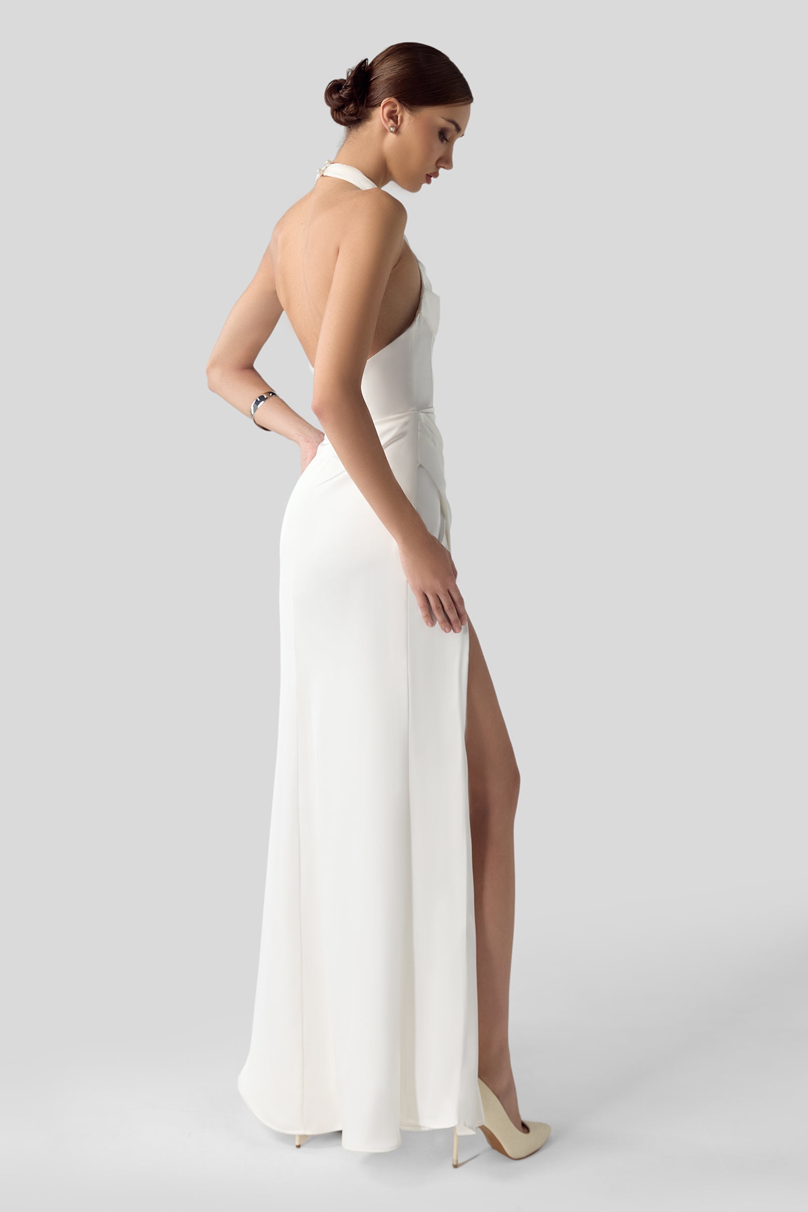 Celina Halter Maxi Dress