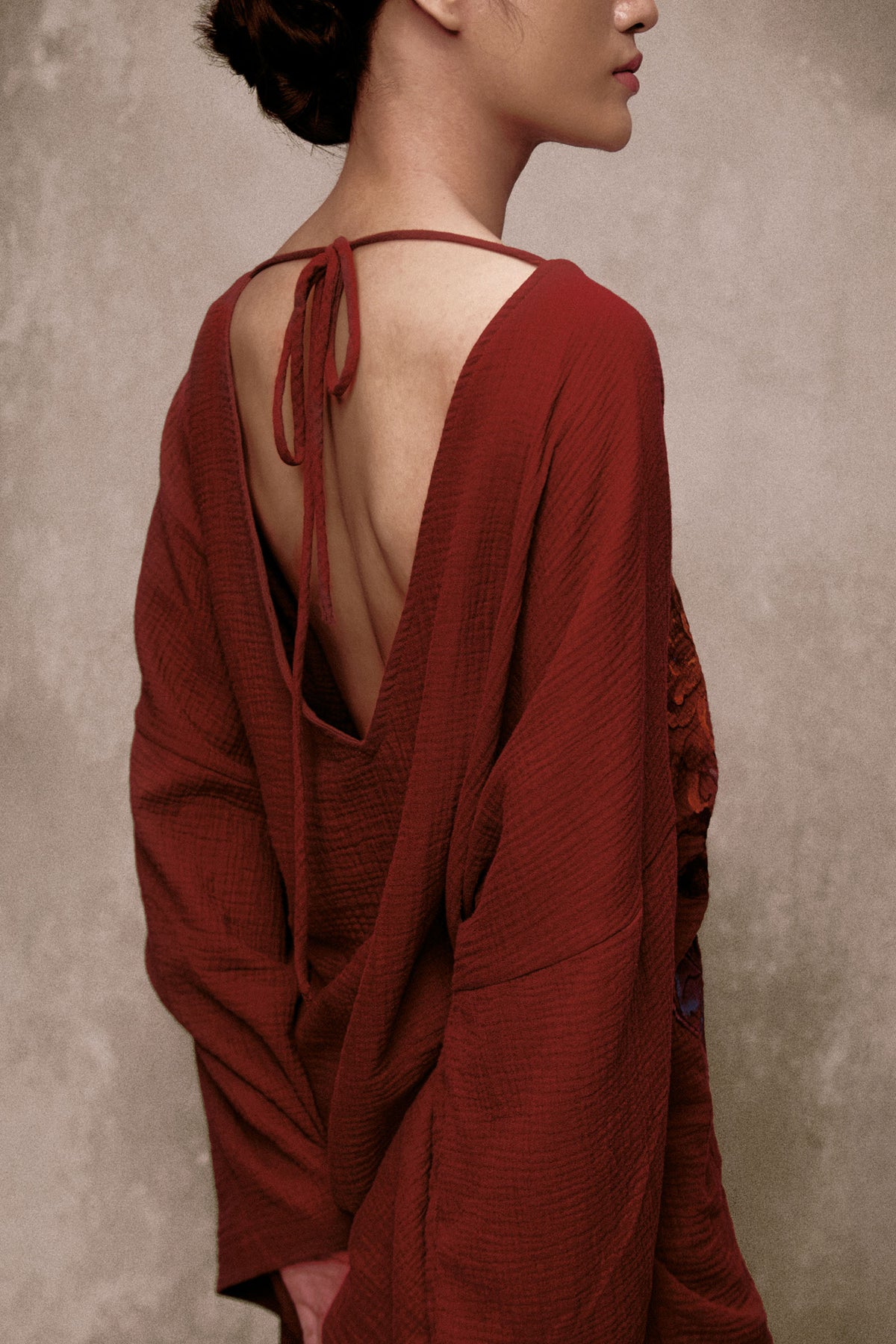 Thi Nghe Boat Neck Top