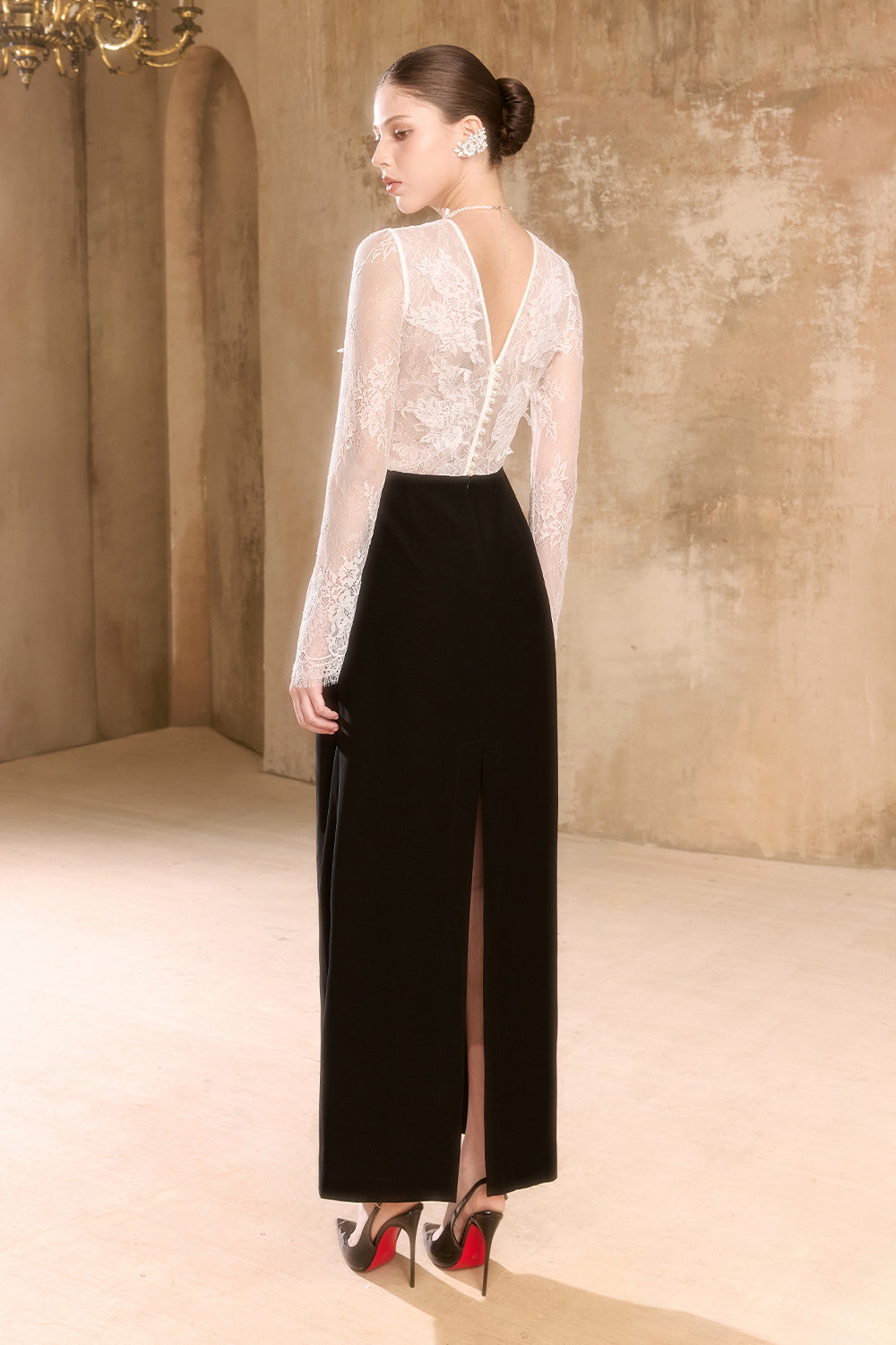 Elle Draped Maxi Dress