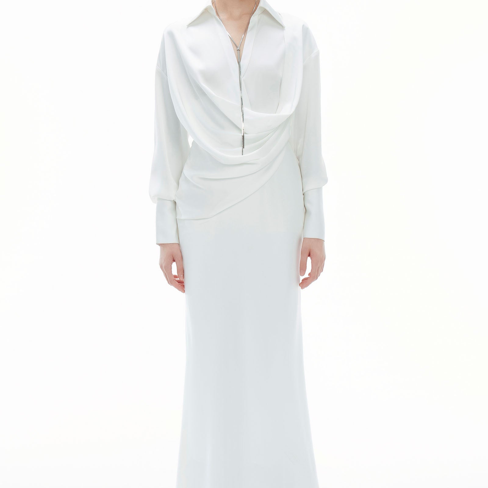 Frances Collared Maxi Dress