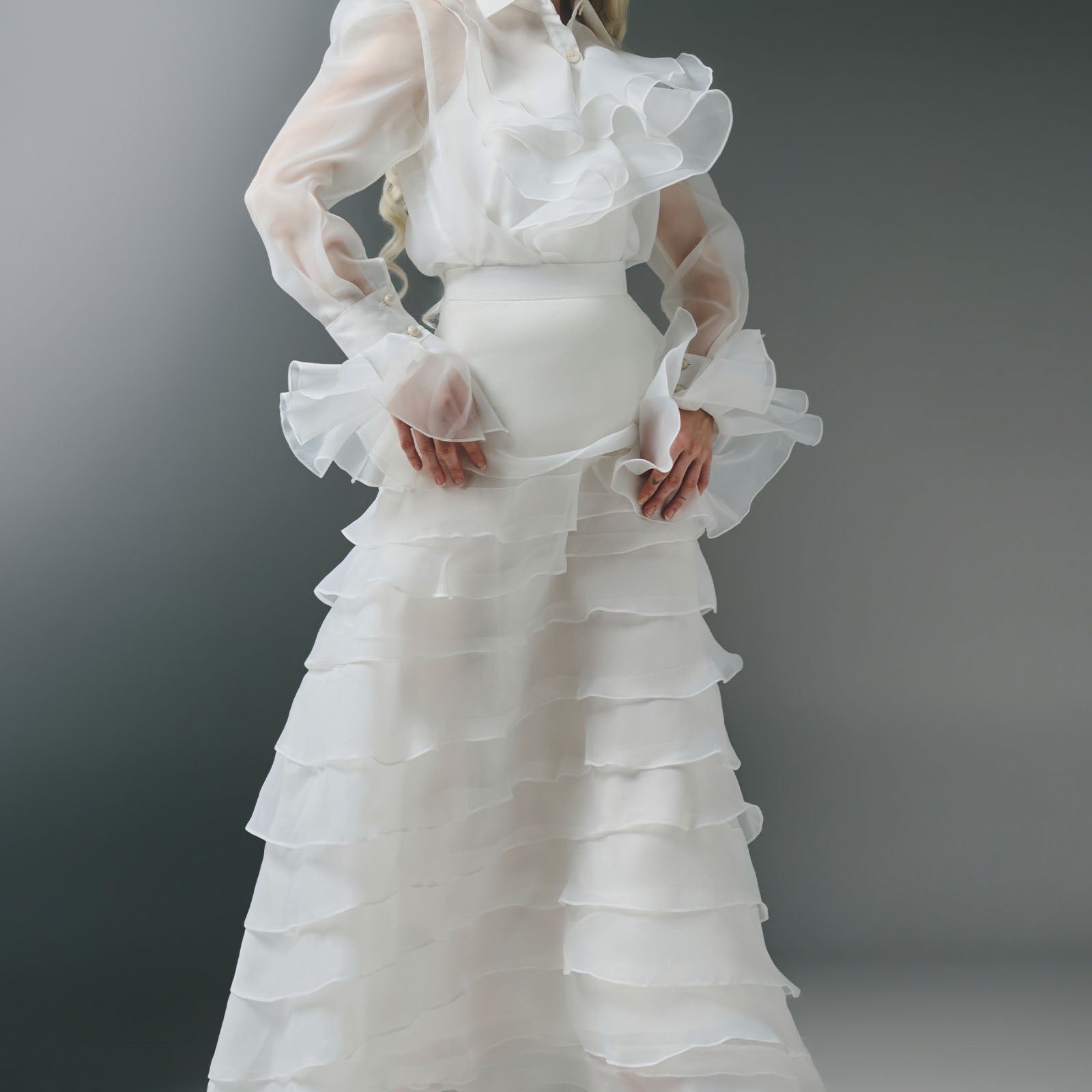 Margot Ruffle Skirt