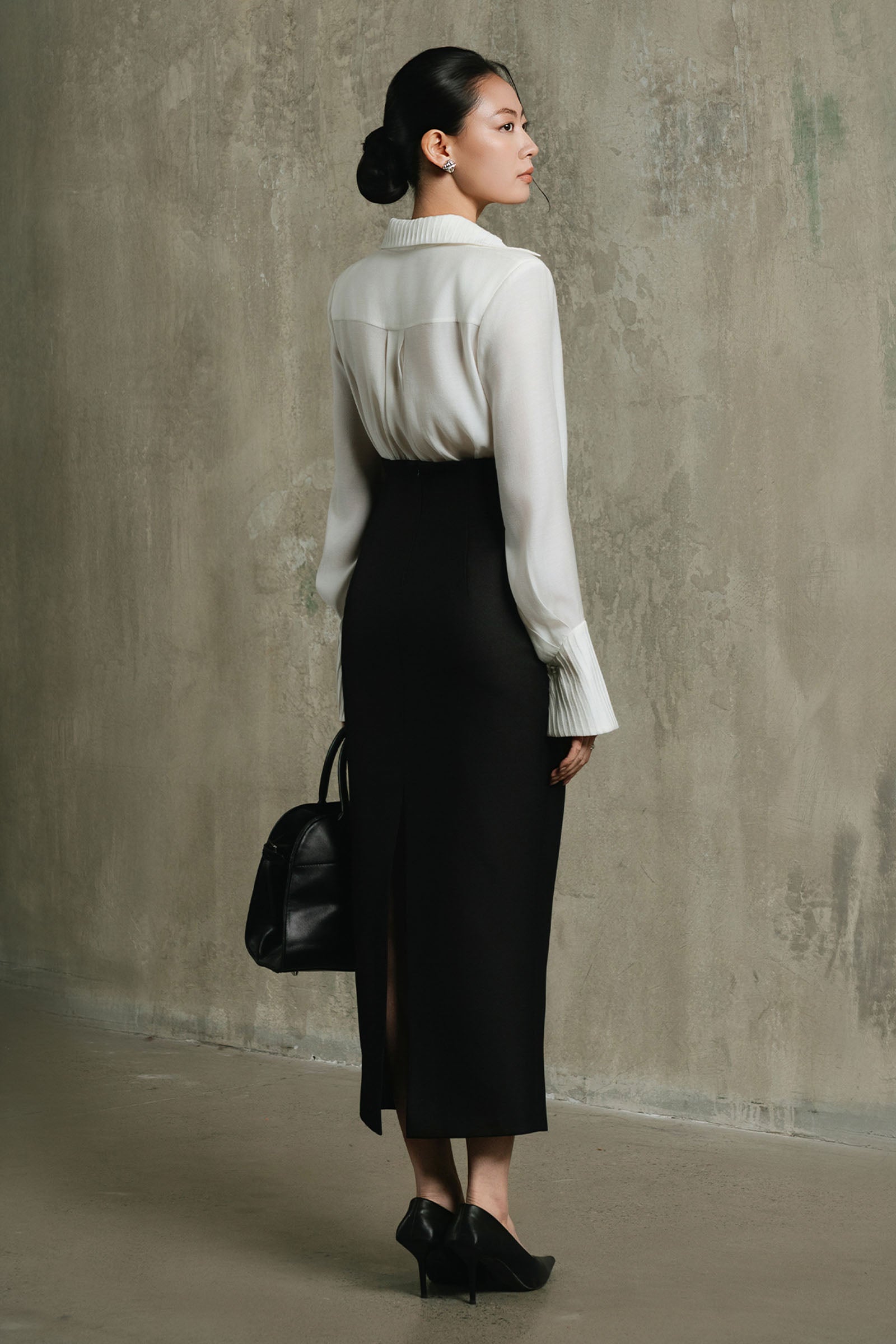 The Fluidity Sheath Skirt