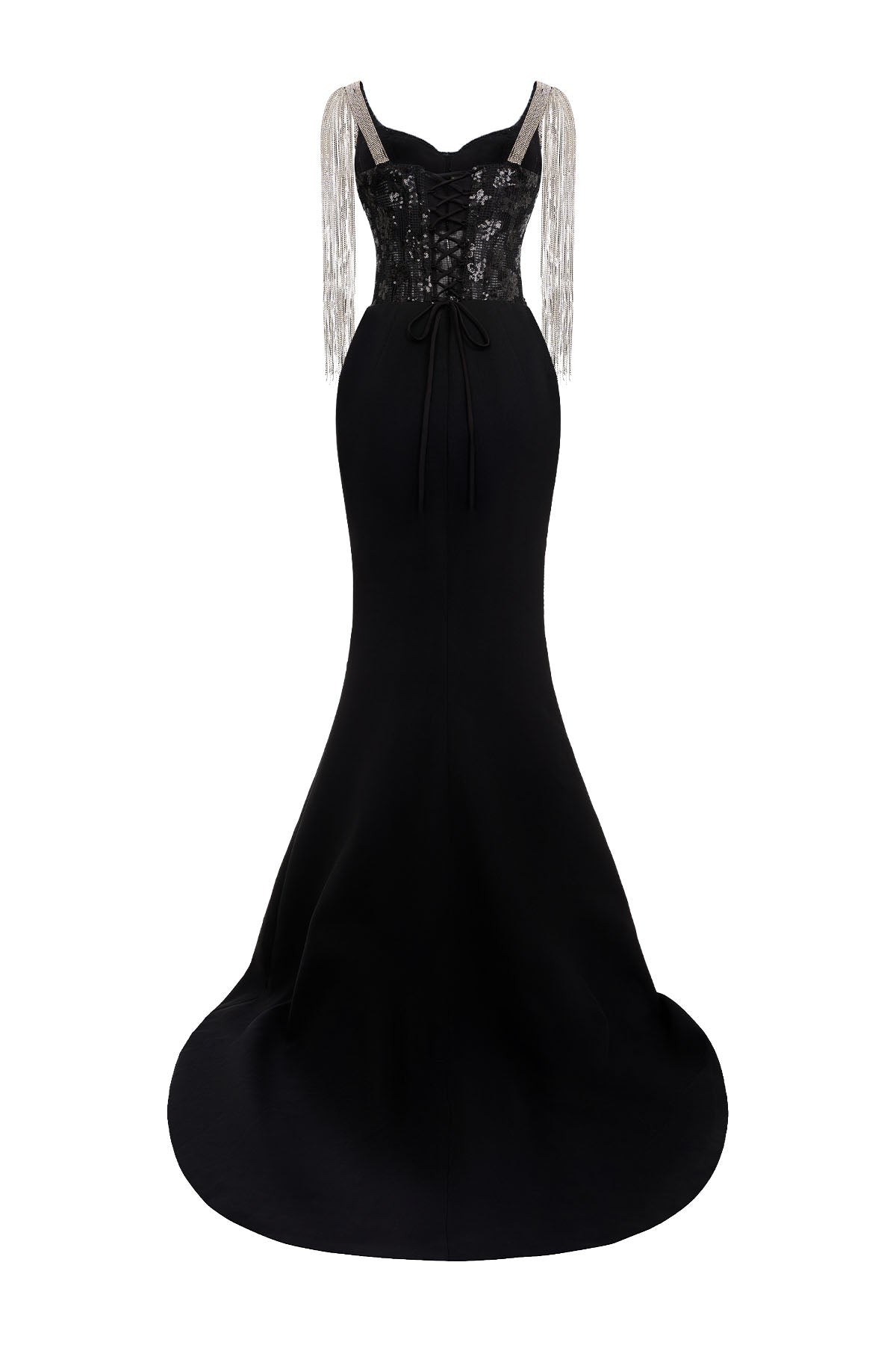 Vionne Fringe Maxi Dress