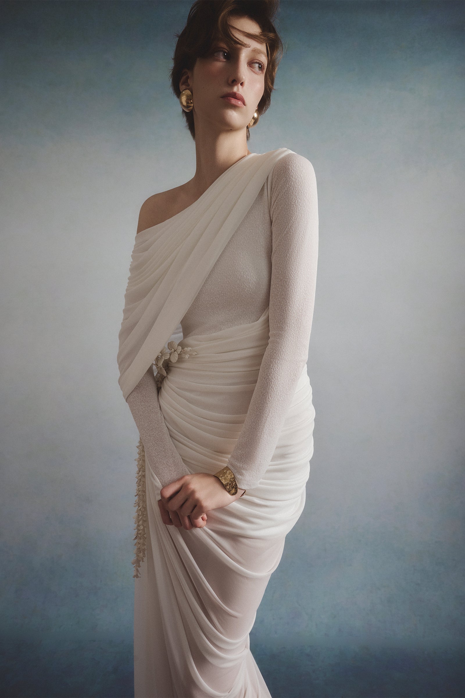 Dawn Ruched Maxi Dress