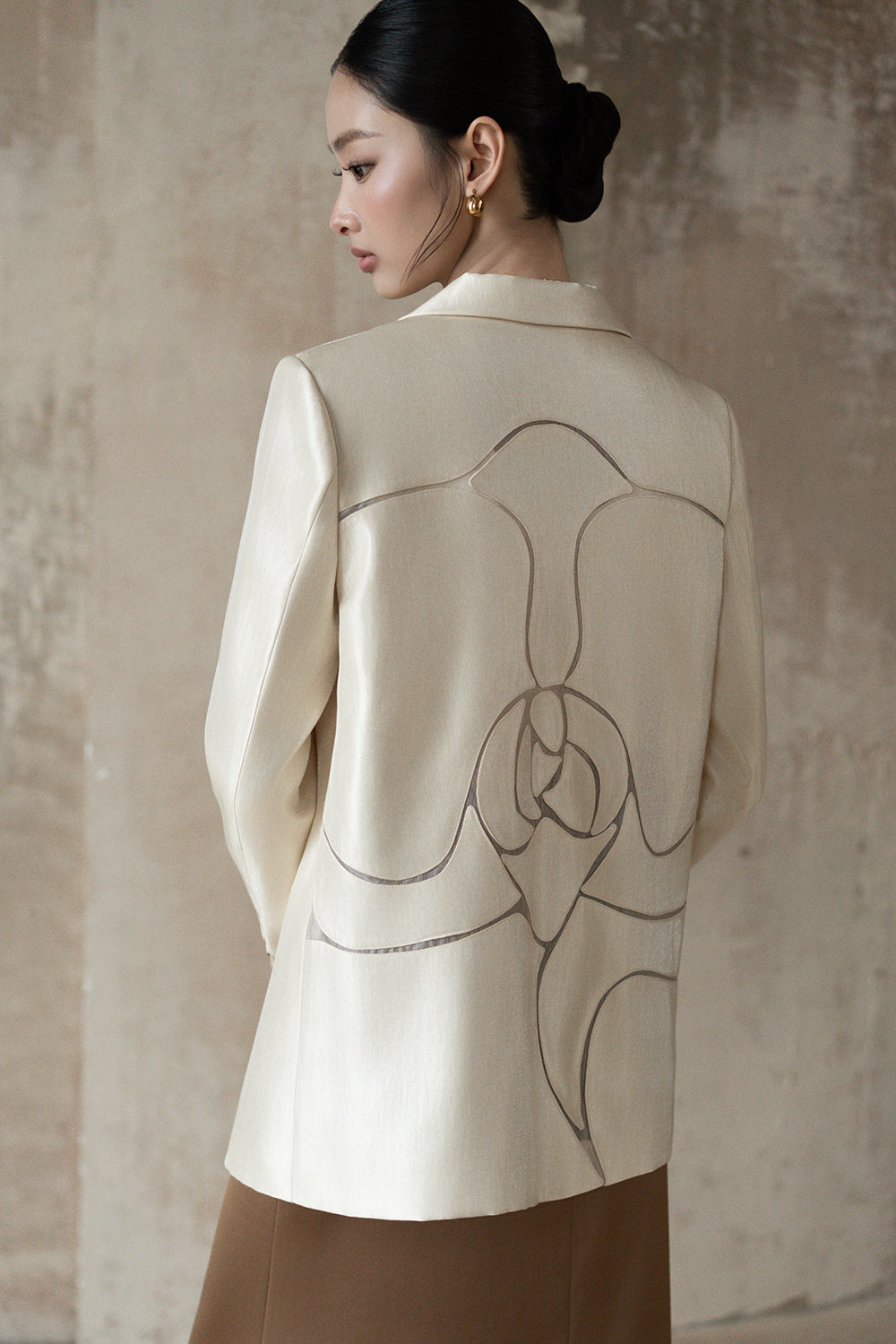 Veylune Notch Neck Blazer