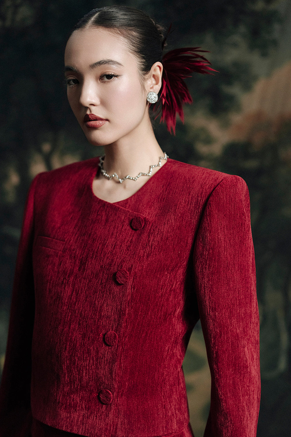 Lueur Round Neck Jacket