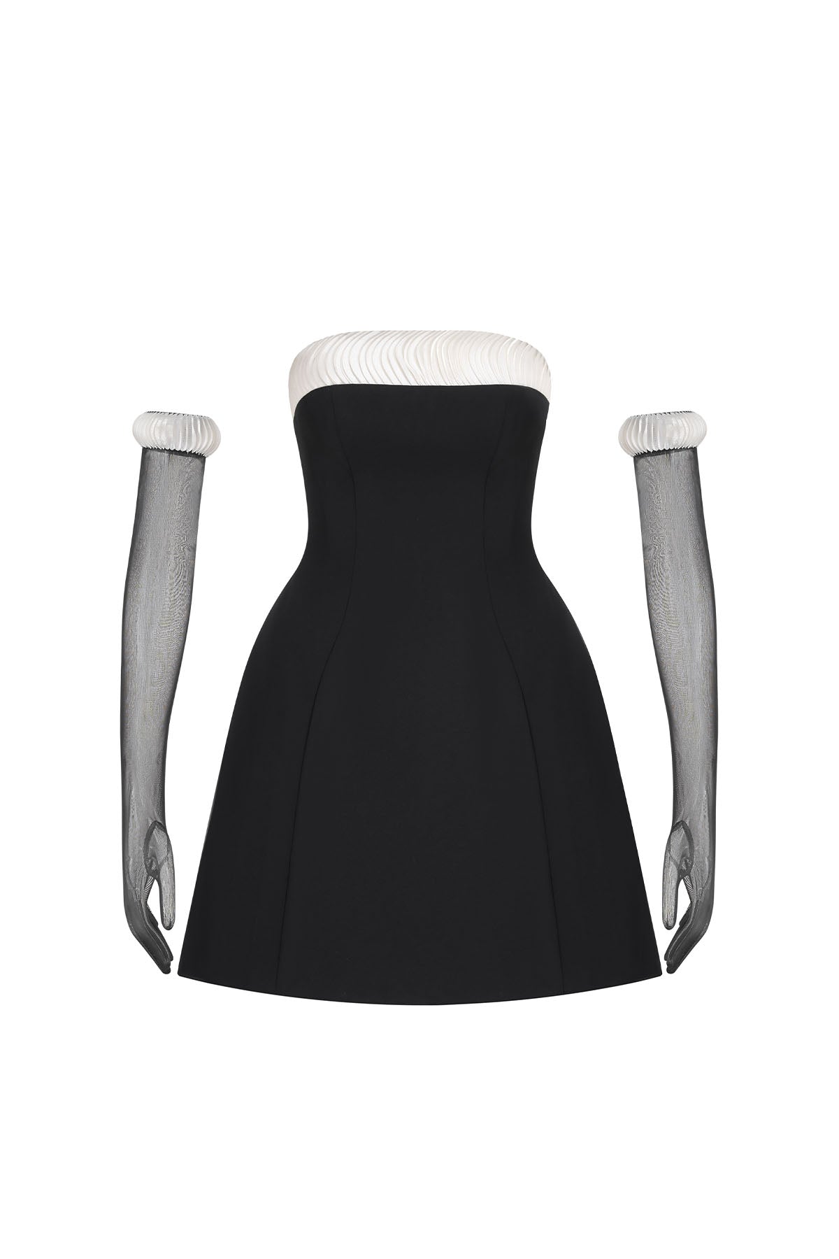 Cyrene Ruffle Mini Dress