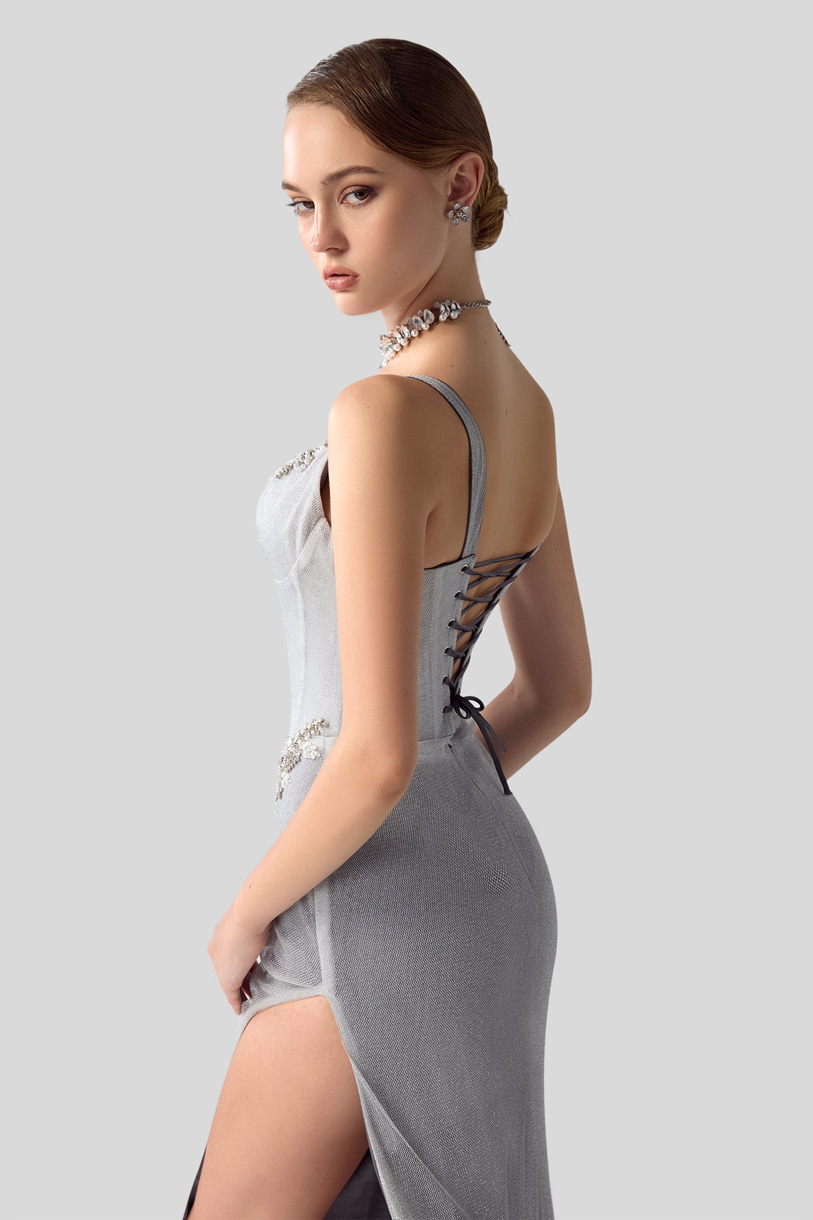 Aura Sweetheart Maxi Dress