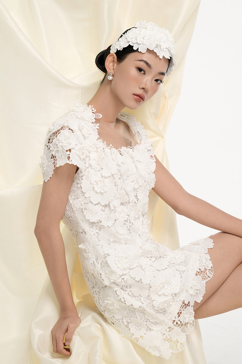Mirae Illusion Mini Dress